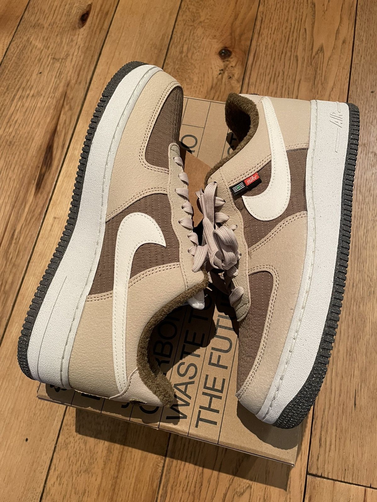 Nike Air Force 1 '07 LV8 Toasty Rattan Mens Size 12.5 Brown