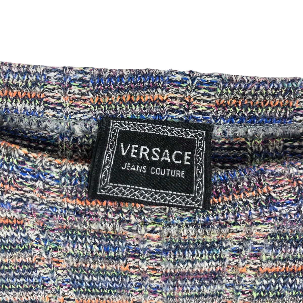Versace Versace Jeans Couture Ittierre SPA Crewneck Knitted Sweater Size US L / EU 52-54 / 3 - 8 Thumbnail