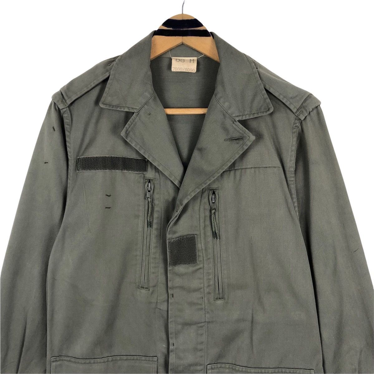 Vintage Vintage 80s WAREIN LILLE 1988 French Army Field Jacket Size US S / EU 44-46 / 1 - 5 Thumbnail