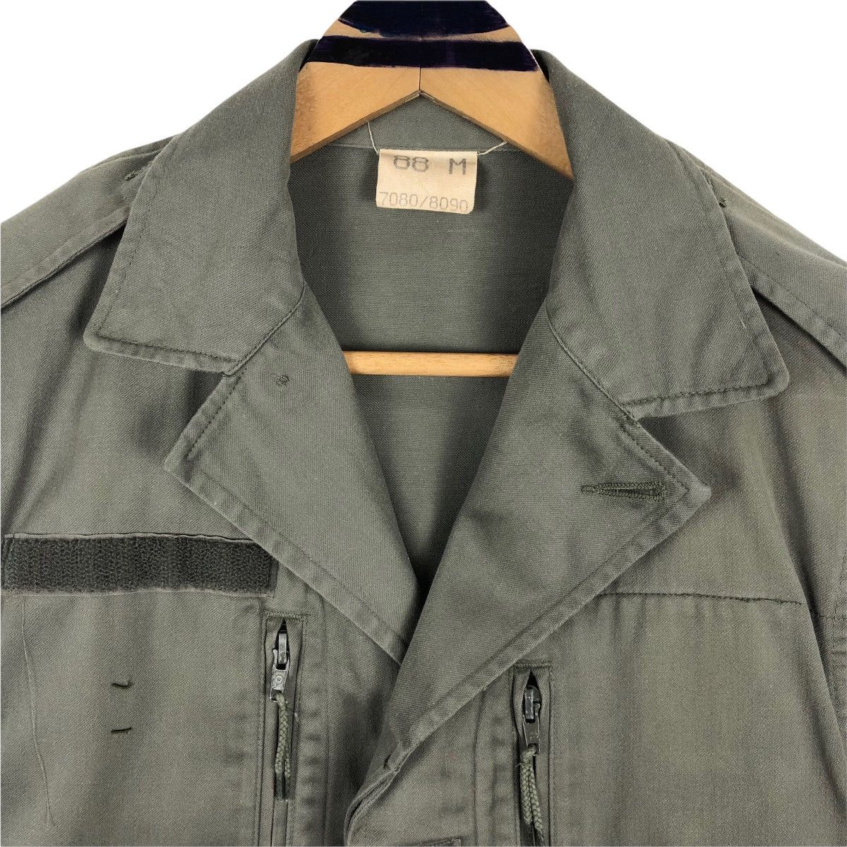 Vintage Vintage 80s WAREIN LILLE 1988 French Army Field Jacket Size US S / EU 44-46 / 1 - 6 Thumbnail