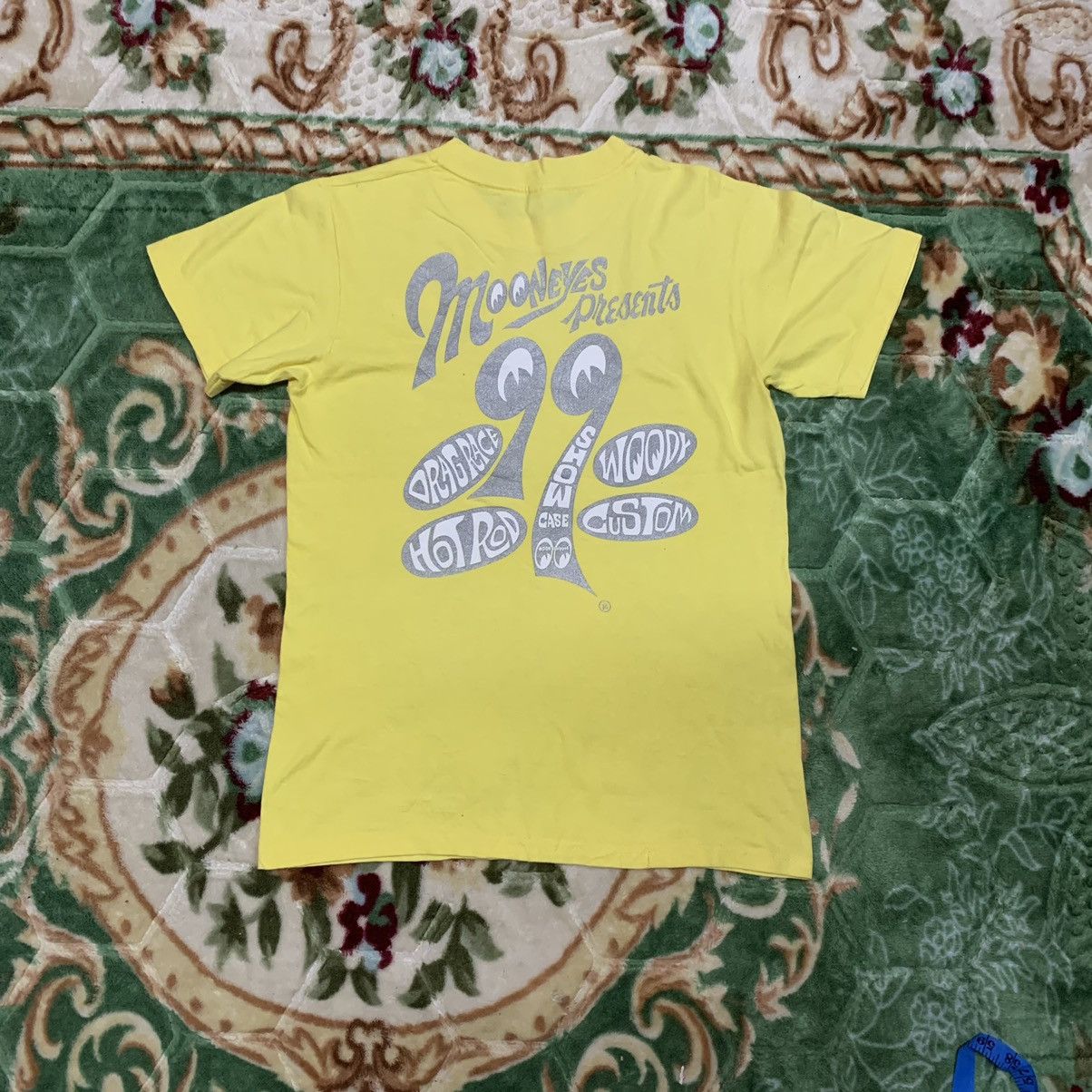 Japanese Brand VINTAGE MOONEYES T SHIRT Size US S / EU 44-46 / 1 - 7 Thumbnail