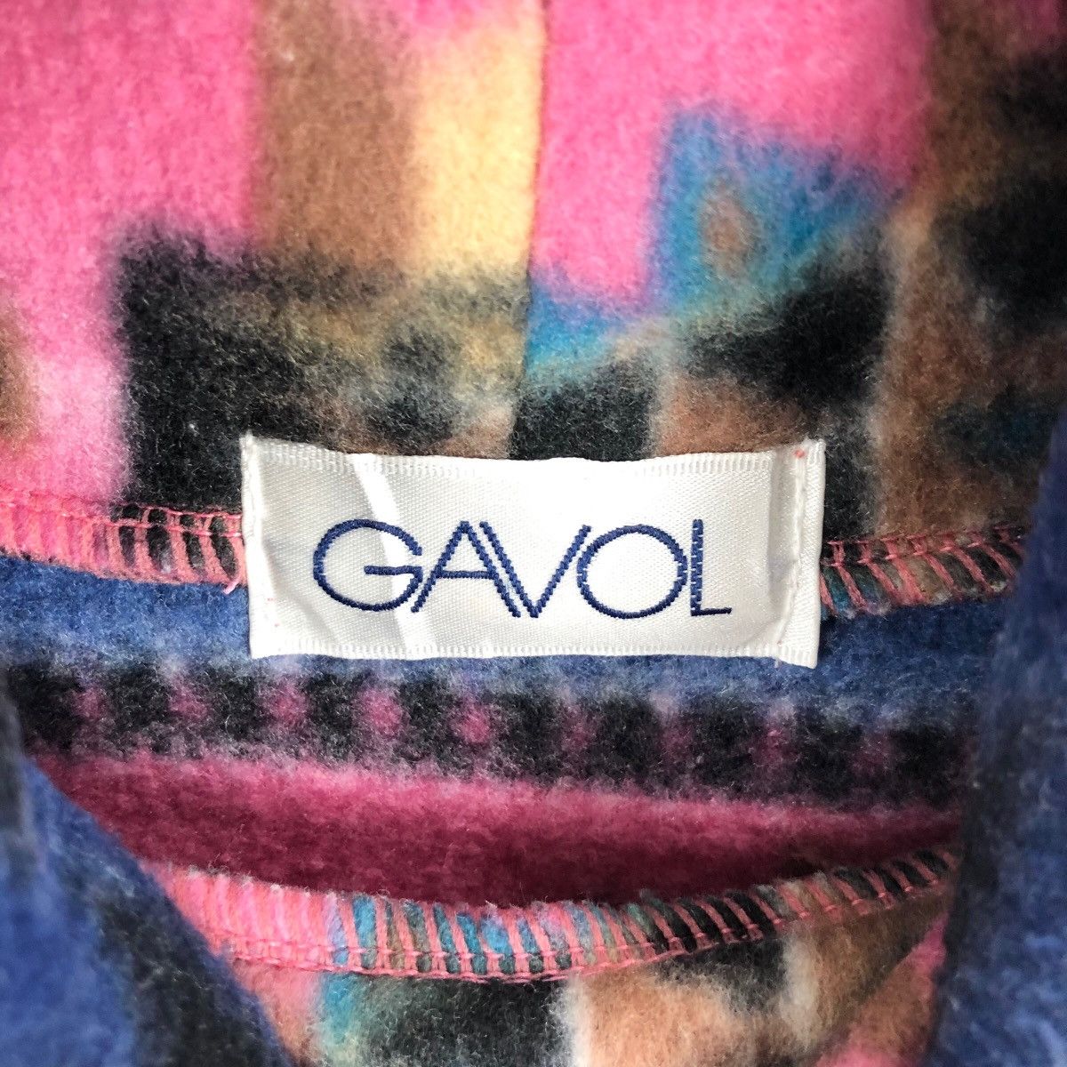 Native Vintage 90s Gavol Turtleneck Fleece Sweater Navajo Pattern Size US M / EU 48-50 / 2 - 7 Thumbnail