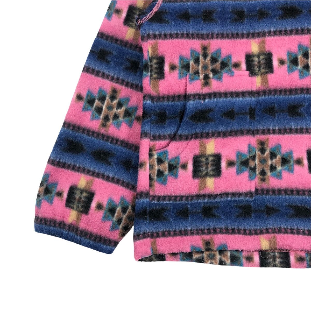 Native Vintage 90s Gavol Turtleneck Fleece Sweater Navajo Pattern Size US M / EU 48-50 / 2 - 4 Thumbnail