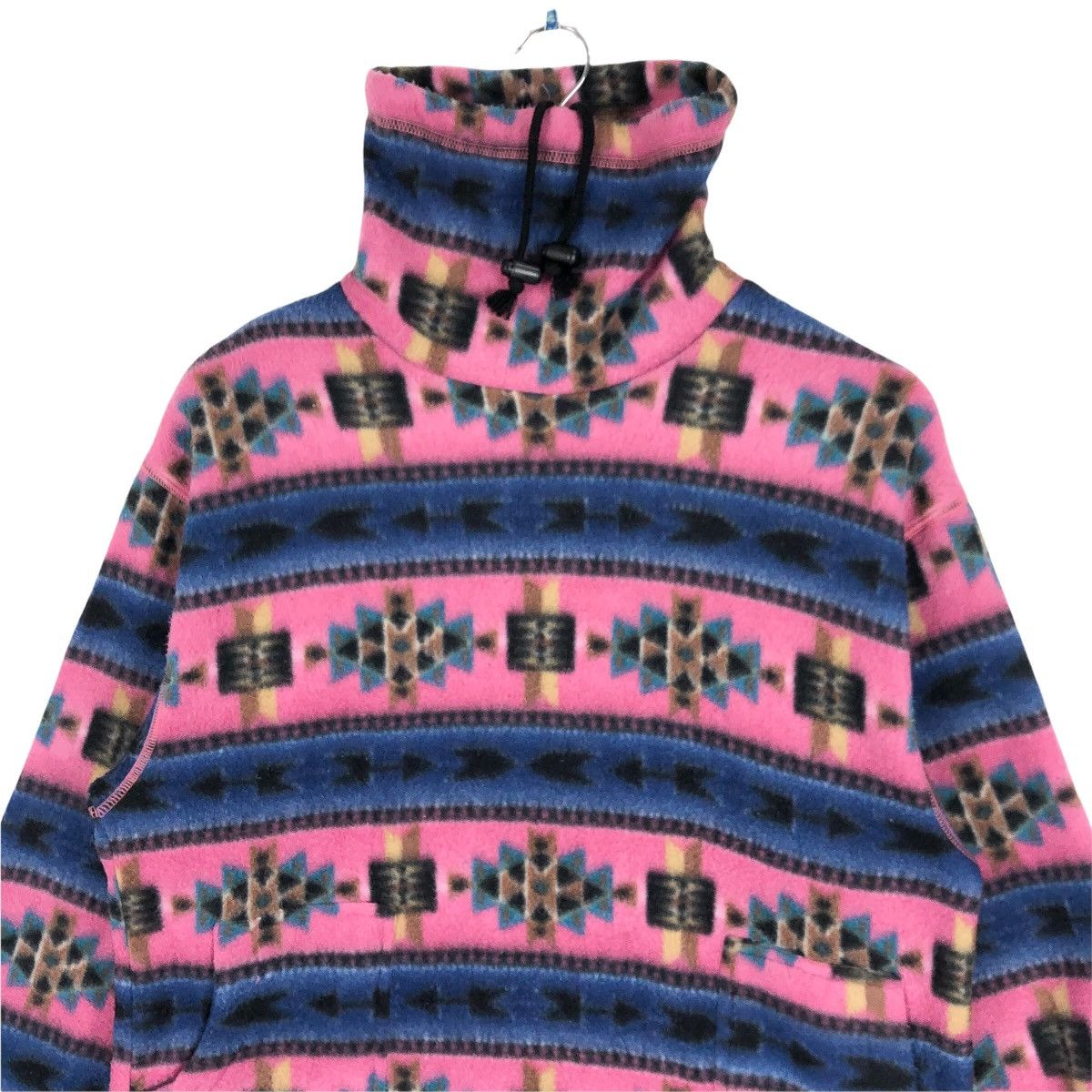 Native Vintage 90s Gavol Turtleneck Fleece Sweater Navajo Pattern Size US M / EU 48-50 / 2 - 6 Thumbnail