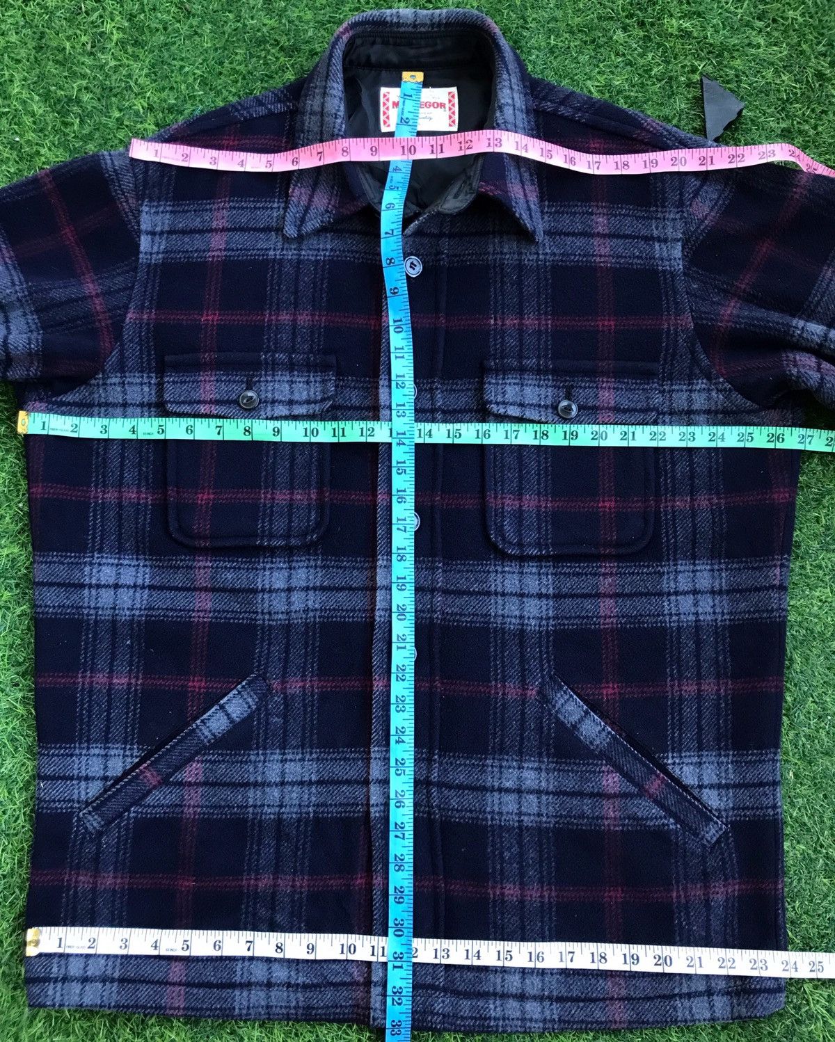 Flannel × Japanese Brand × McGregor McGregor Button Up Flannel Jacket Size LL Size US L / EU 52-54 / 3 - 12 Thumbnail