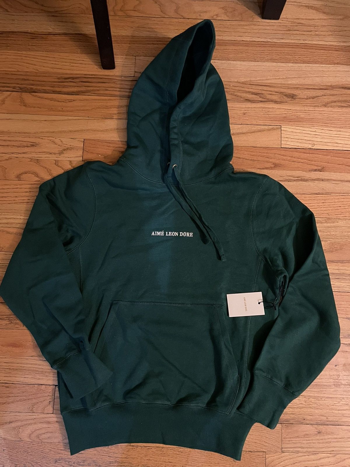 Aime Leon Dore ALD Logo Hoodie green FW21 | Grailed