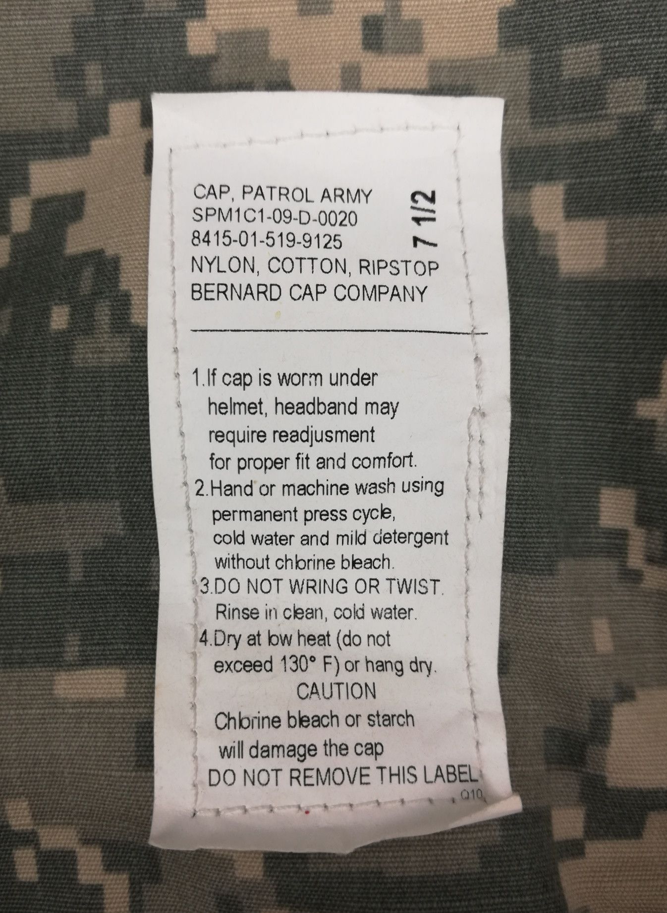 Other 🔥GRAIL OG 🇺🇲 US Army🎖️Issue UCP Digital Camo Field Cap Size ONE SIZE - 18 Thumbnail