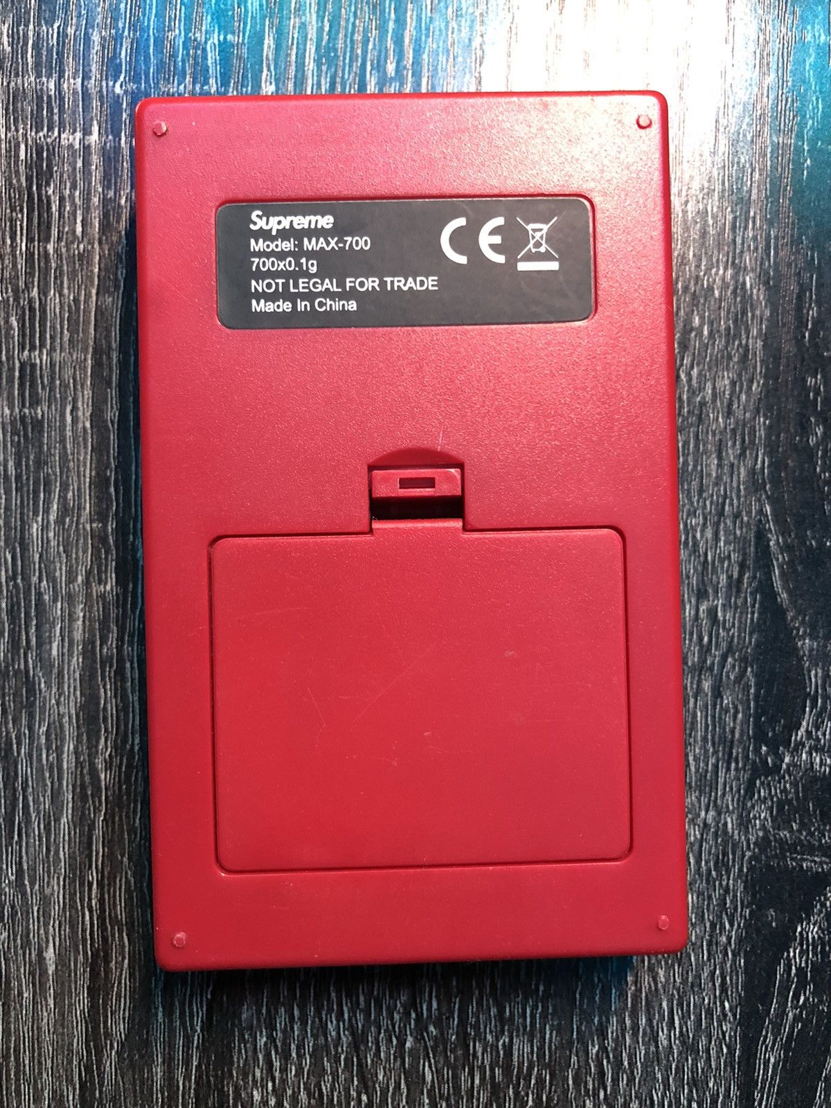Supreme AWS MAX-700 デジタルスケール レッド Supreme X AWS Max-700 Digital Scale RED from Japan NEW | eBay