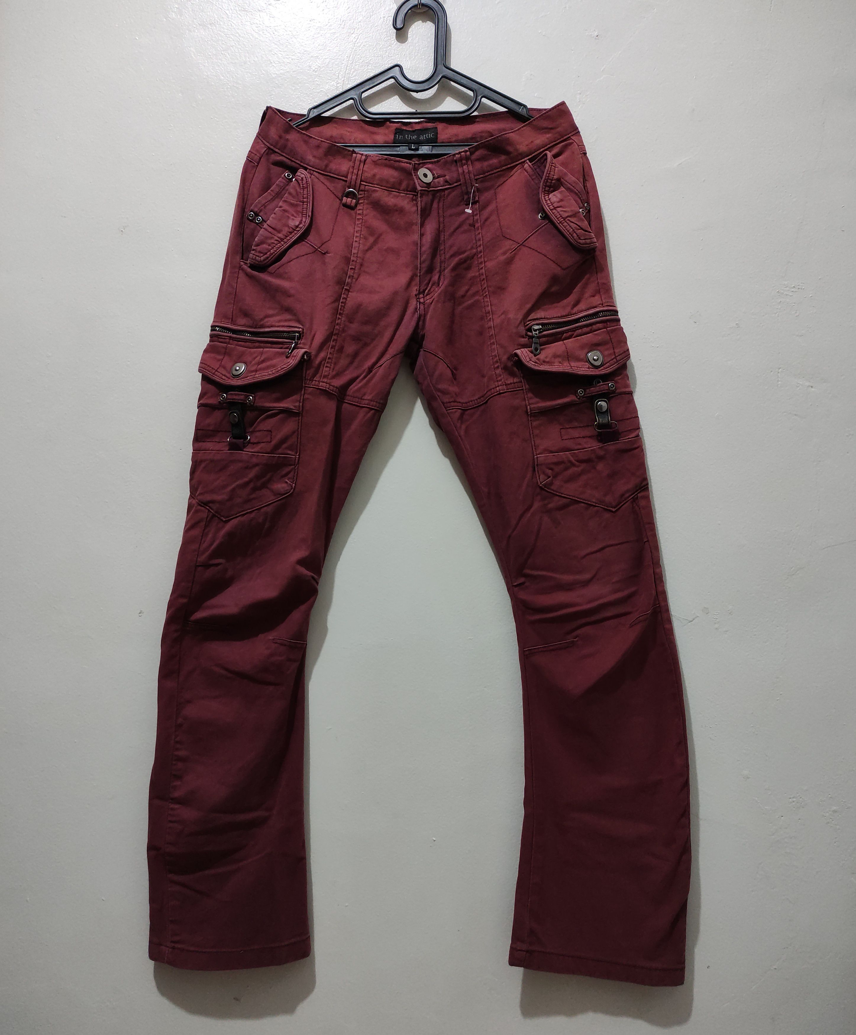 14th Addiction Japanese archive In The Attic Utility Tactical Pants Size US 33 - 3 Thumbnail
