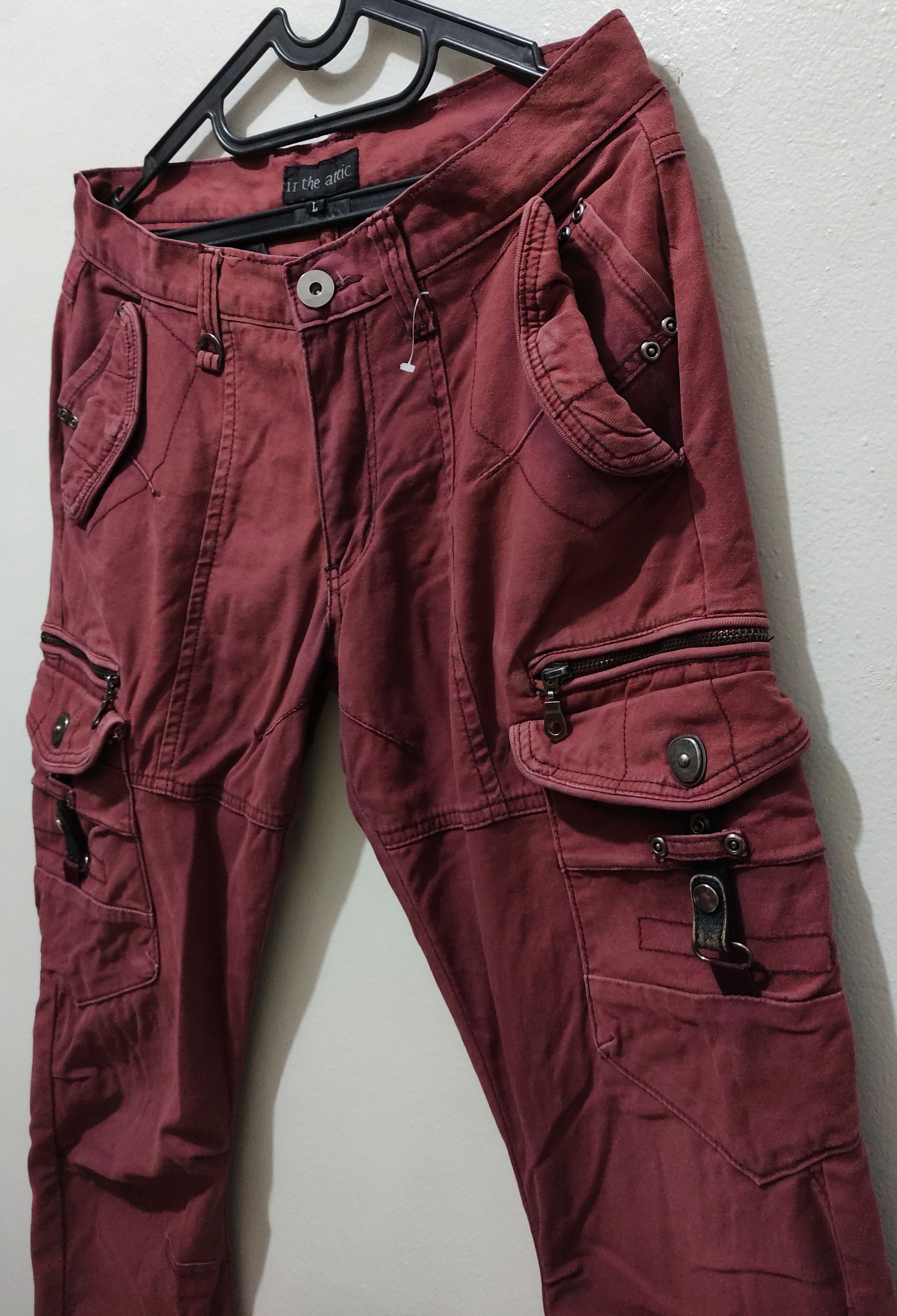 14th Addiction Japanese archive In The Attic Utility Tactical Pants Size US 33 - 8 Thumbnail