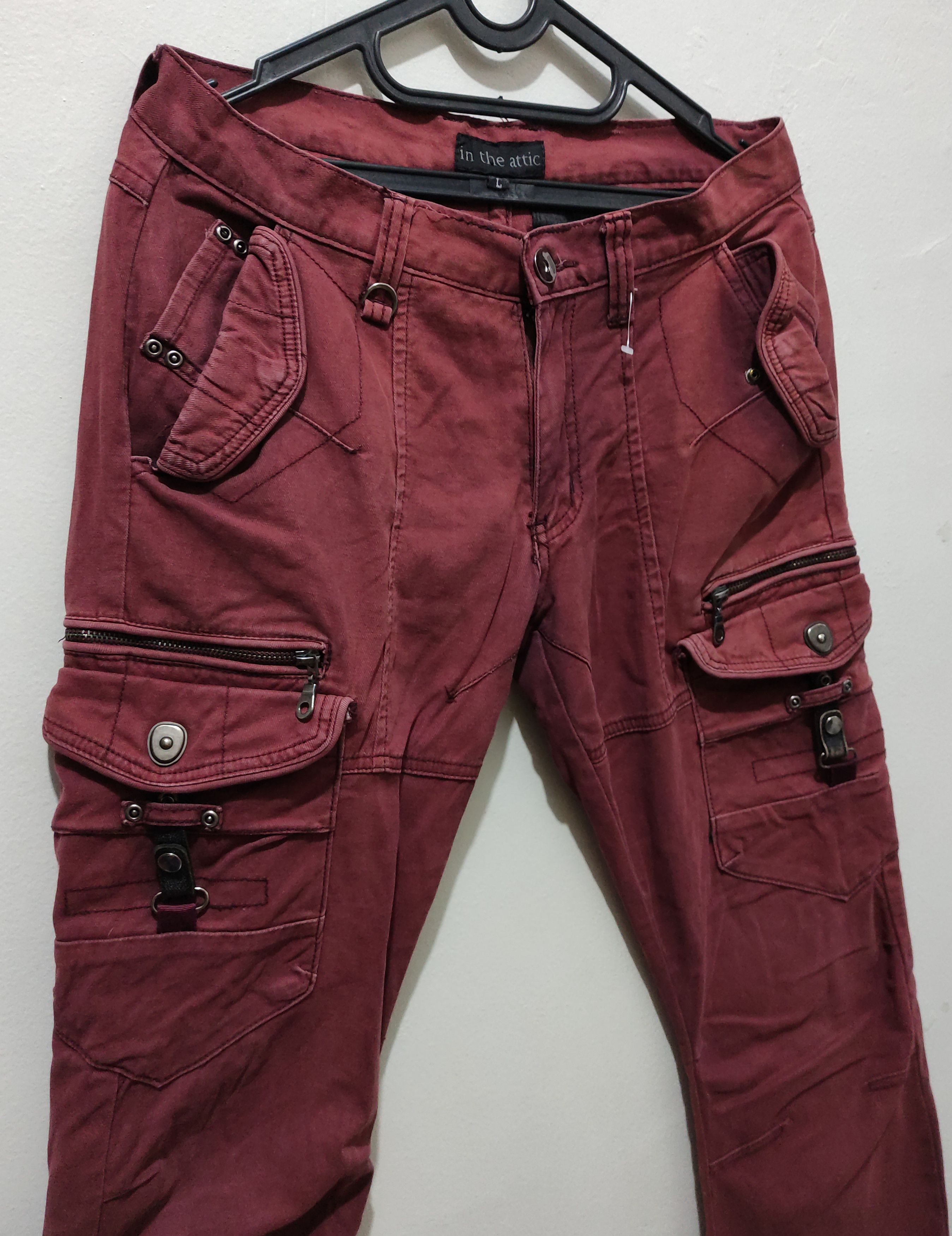 14th Addiction Japanese archive In The Attic Utility Tactical Pants Size US 33 - 7 Thumbnail