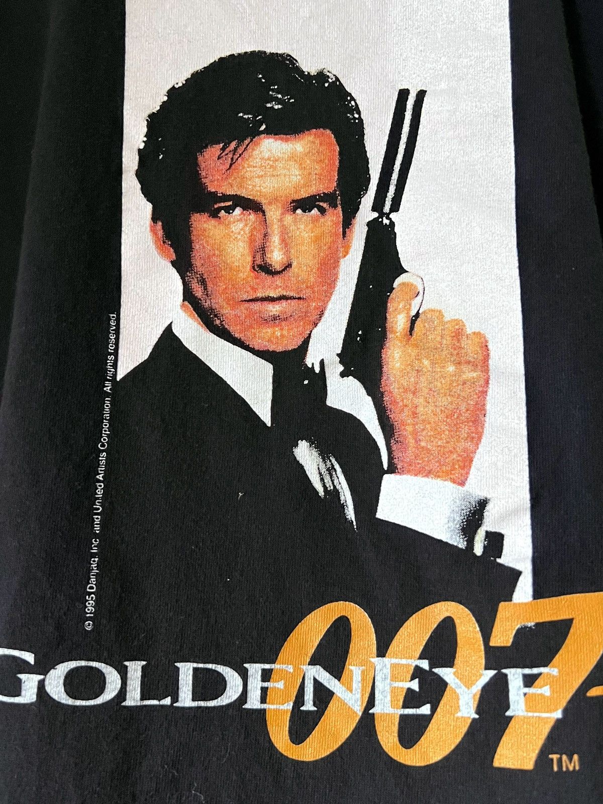 Vintage James Bond Goldeneye Nintendo 64 offers Promo Shirt