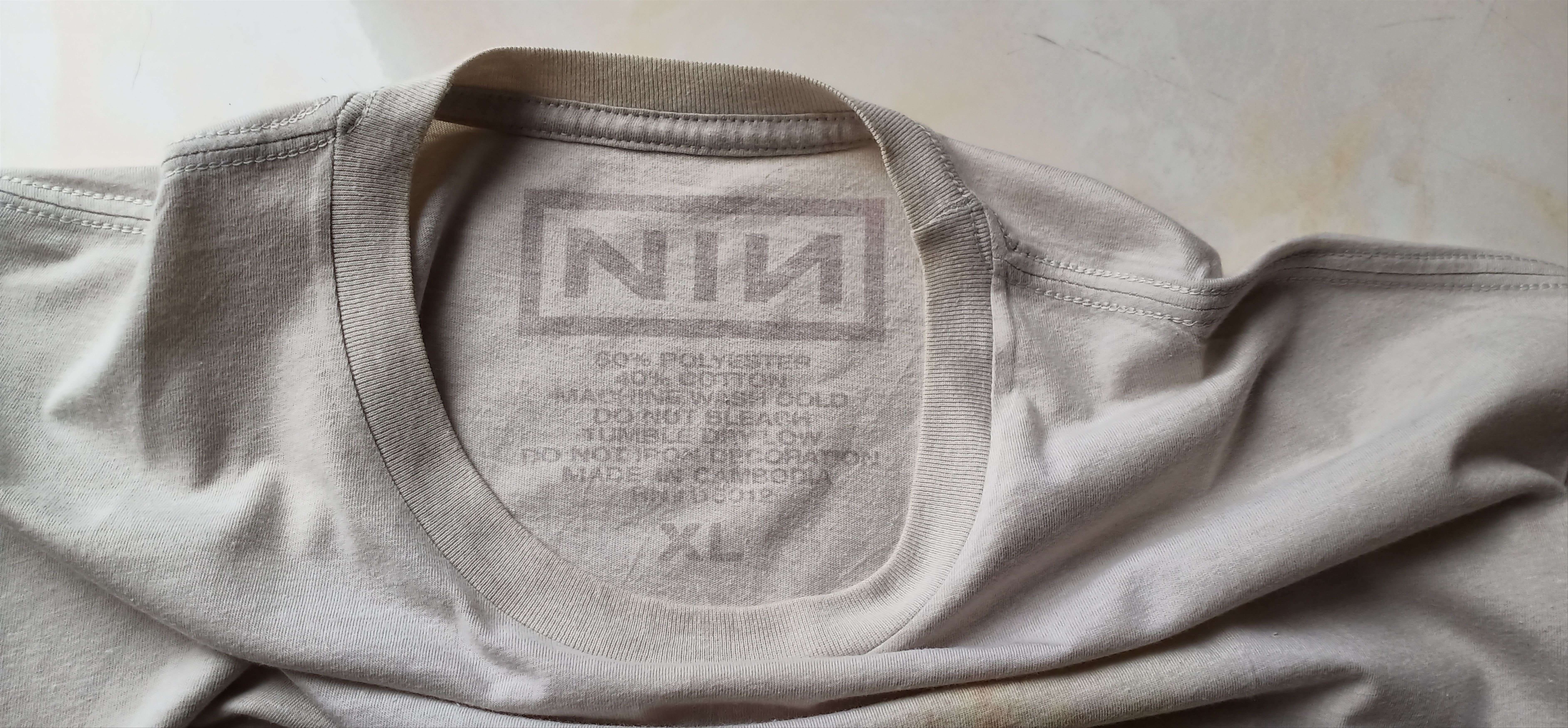 Band Tees Nine inch Nails Size US XL / EU 56 / 4 - 3 Thumbnail