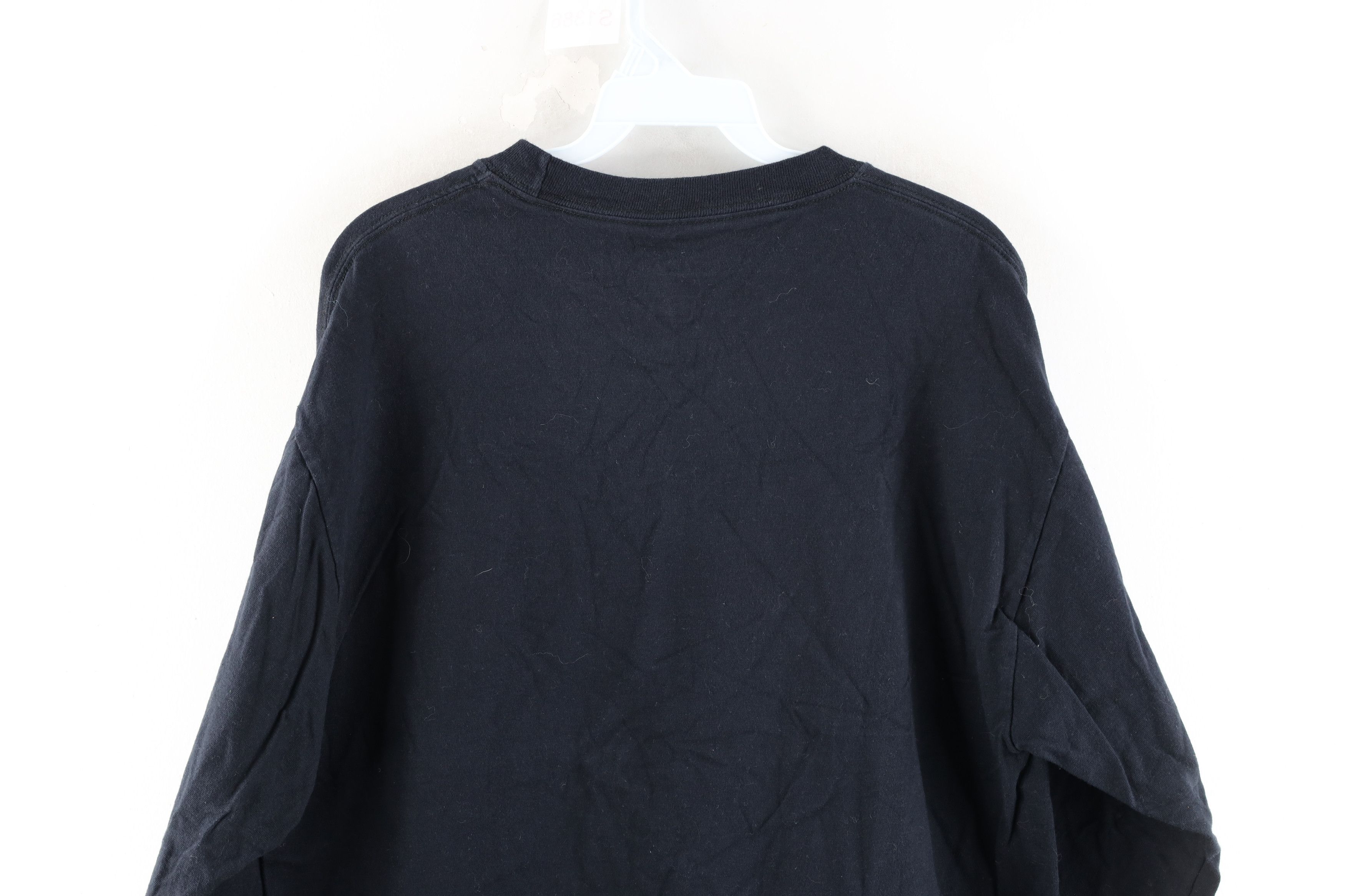 Vintage Vintage Champion Faded Blank Long Sleeve T-Shirt Black Size US L / EU 52-54 / 3 - 7 Thumbnail