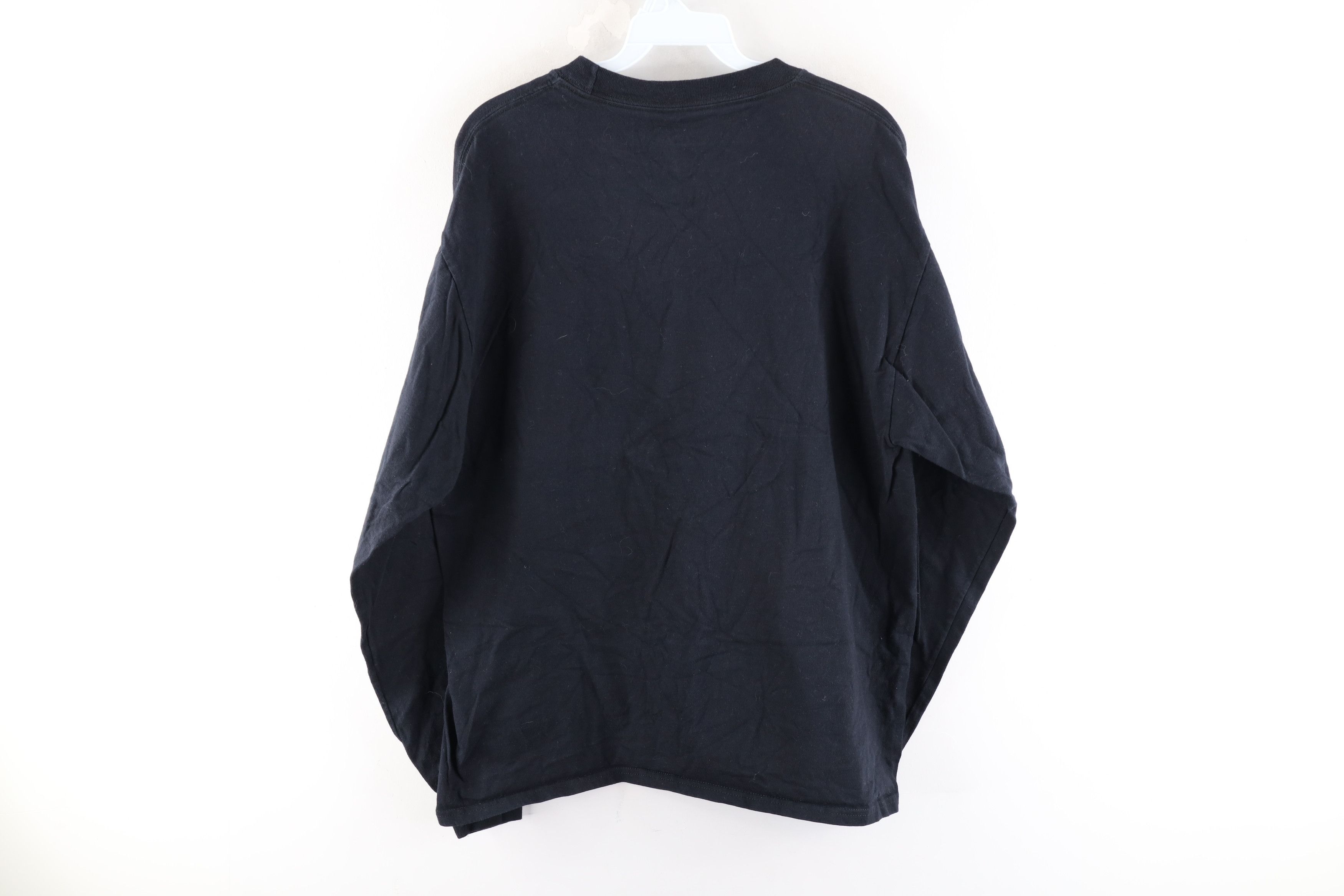 Vintage Vintage Champion Faded Blank Long Sleeve T-Shirt Black Size US L / EU 52-54 / 3 - 6 Thumbnail