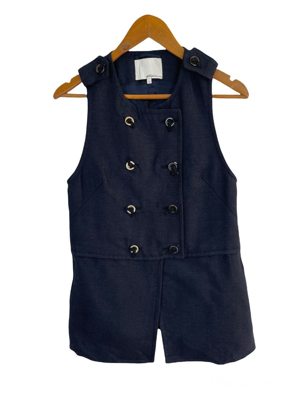 3.1 Phillip Lim Phillip Lim Vest Iconic Designer Size US S / EU 44-46 / 1 - 1 Thumbnail