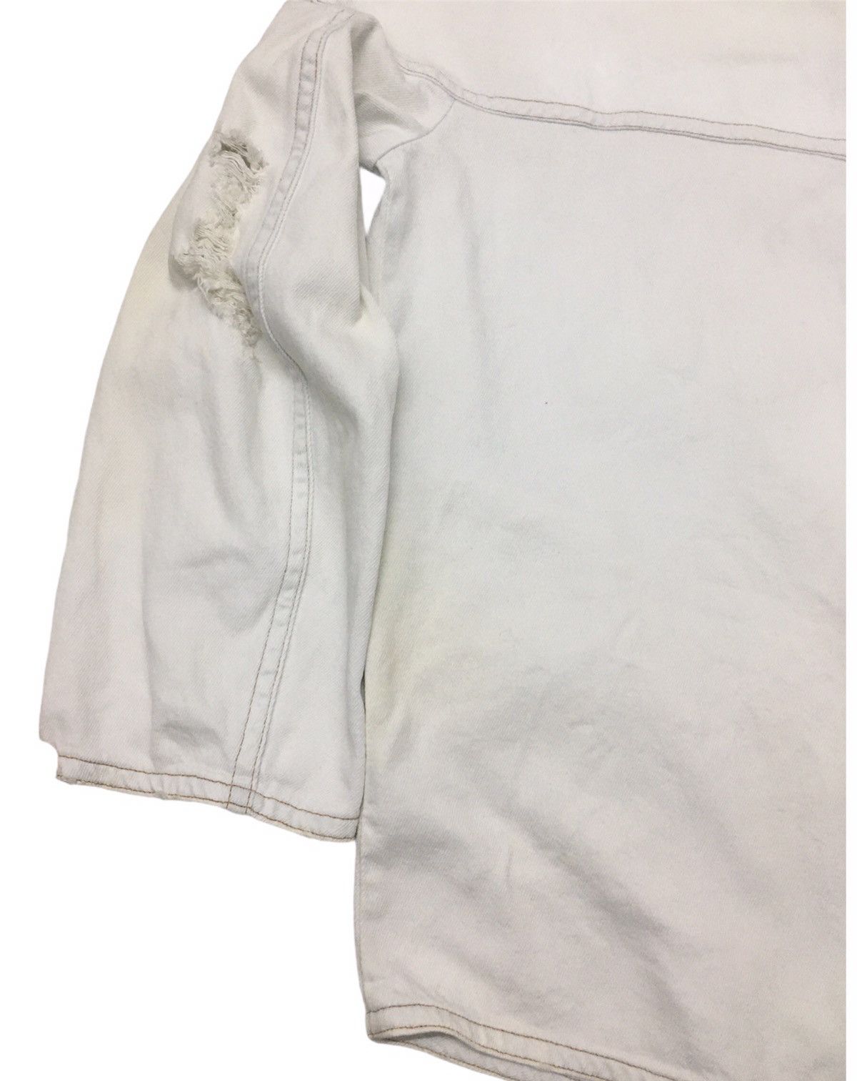 Maison Margiela MM6 Denim Jacket distress Design Size US L / EU 52-54 / 3 - 9 Thumbnail