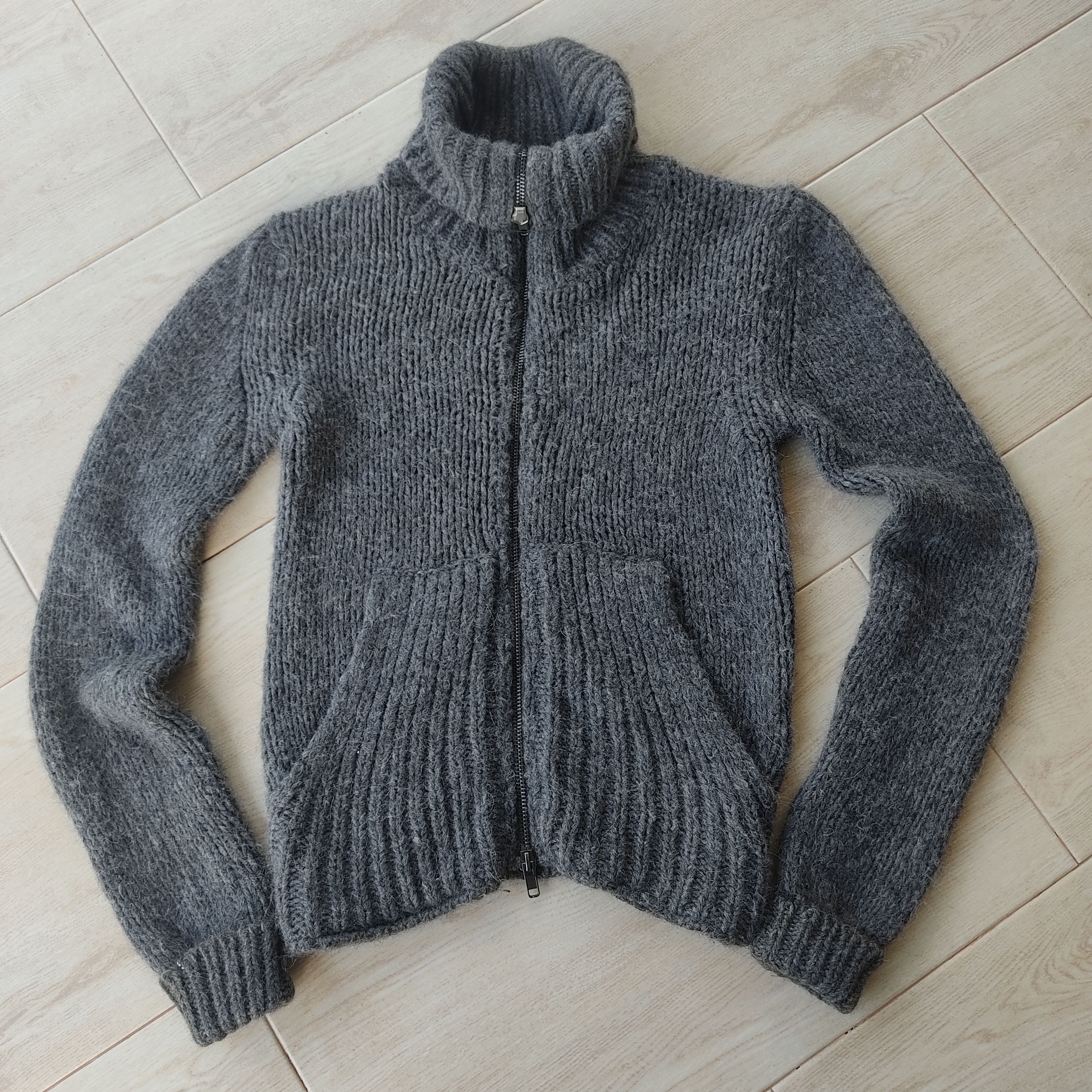 Diesel Turtleneck knitwear zipper sweater jacket