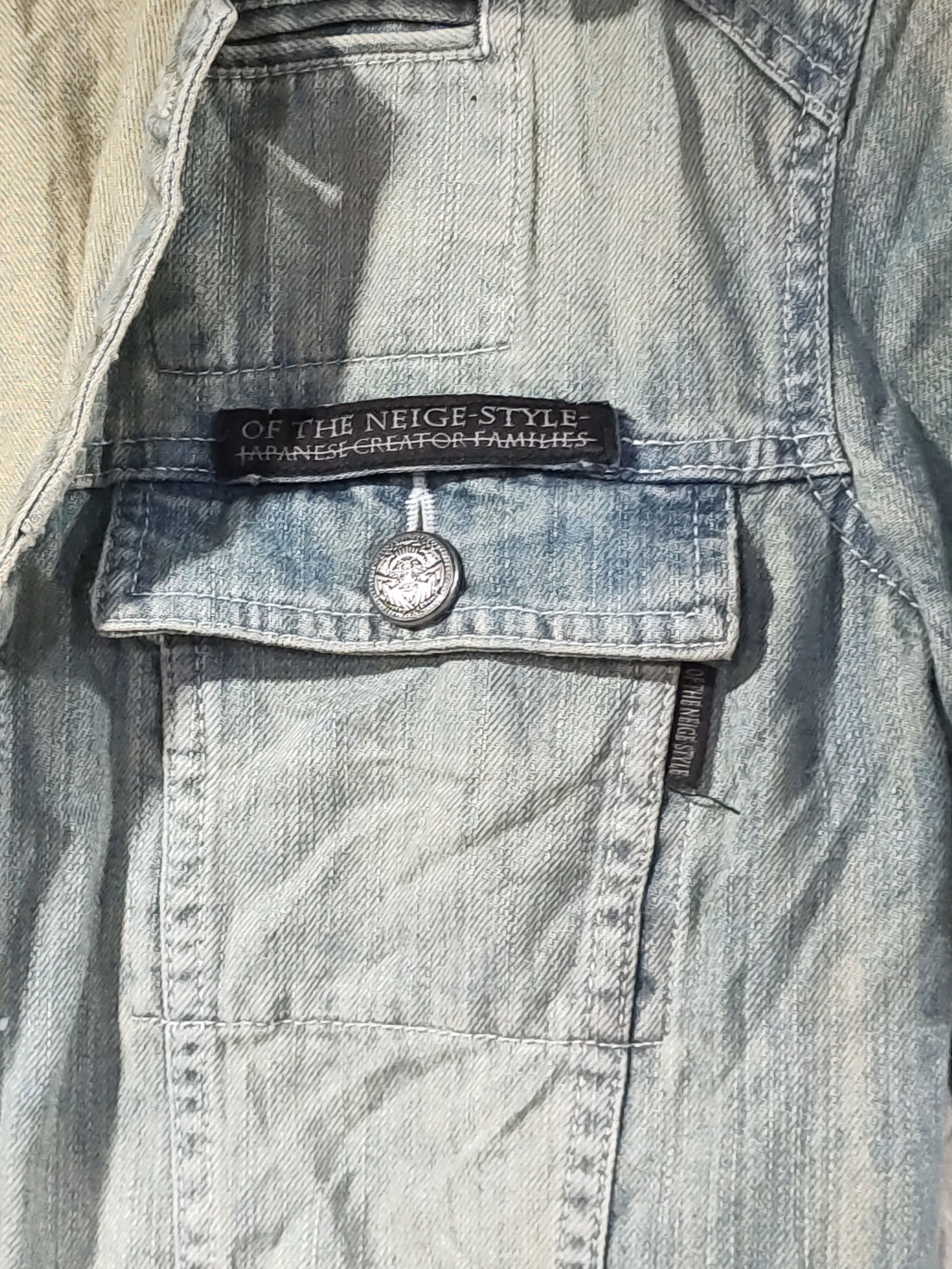 Beauty Beast Overall denim fullprint inspired logo Size US 44 / EU 60 - 12 Thumbnail