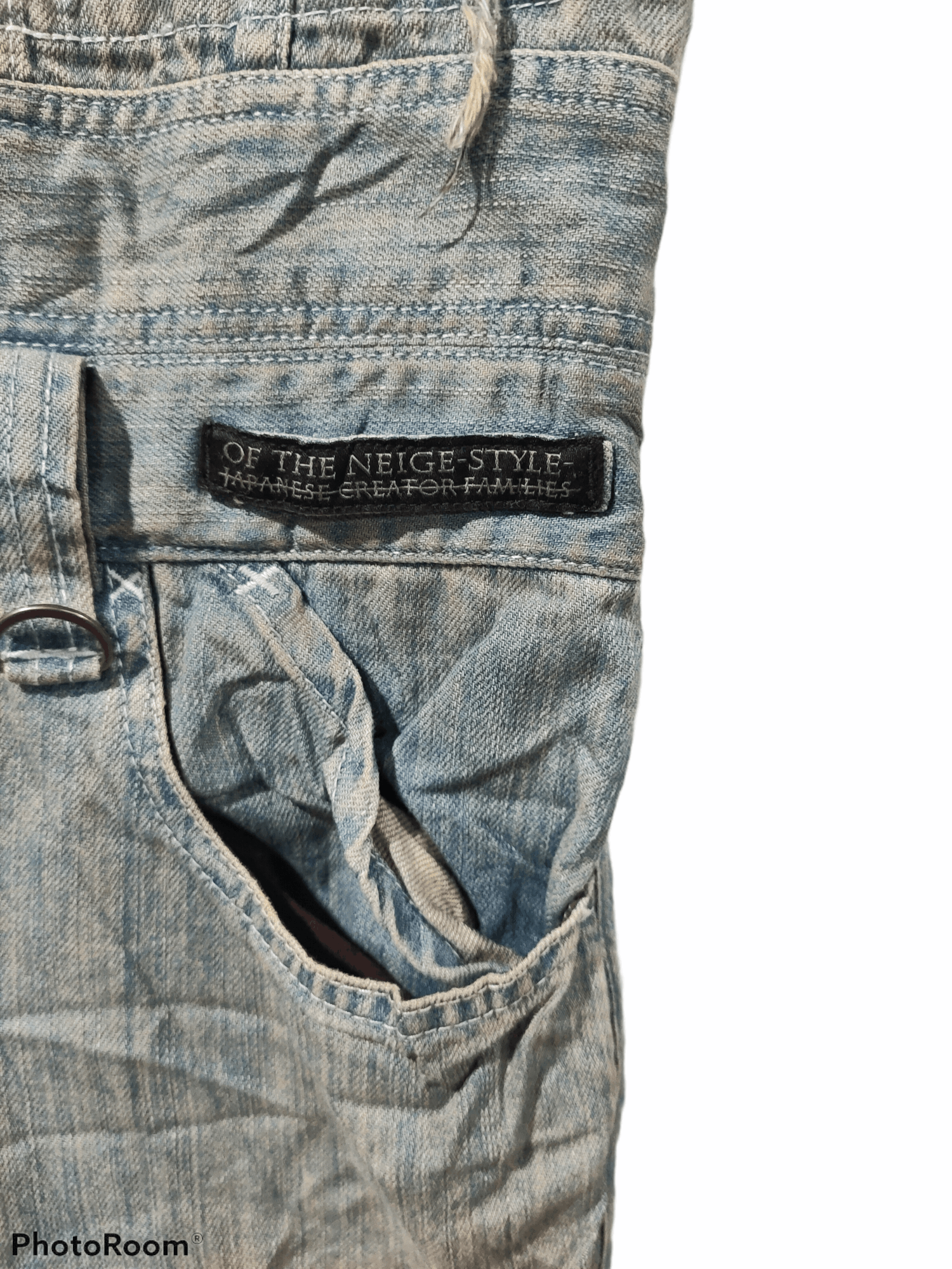 Beauty Beast Overall denim fullprint inspired logo Size US 44 / EU 60 - 3 Thumbnail