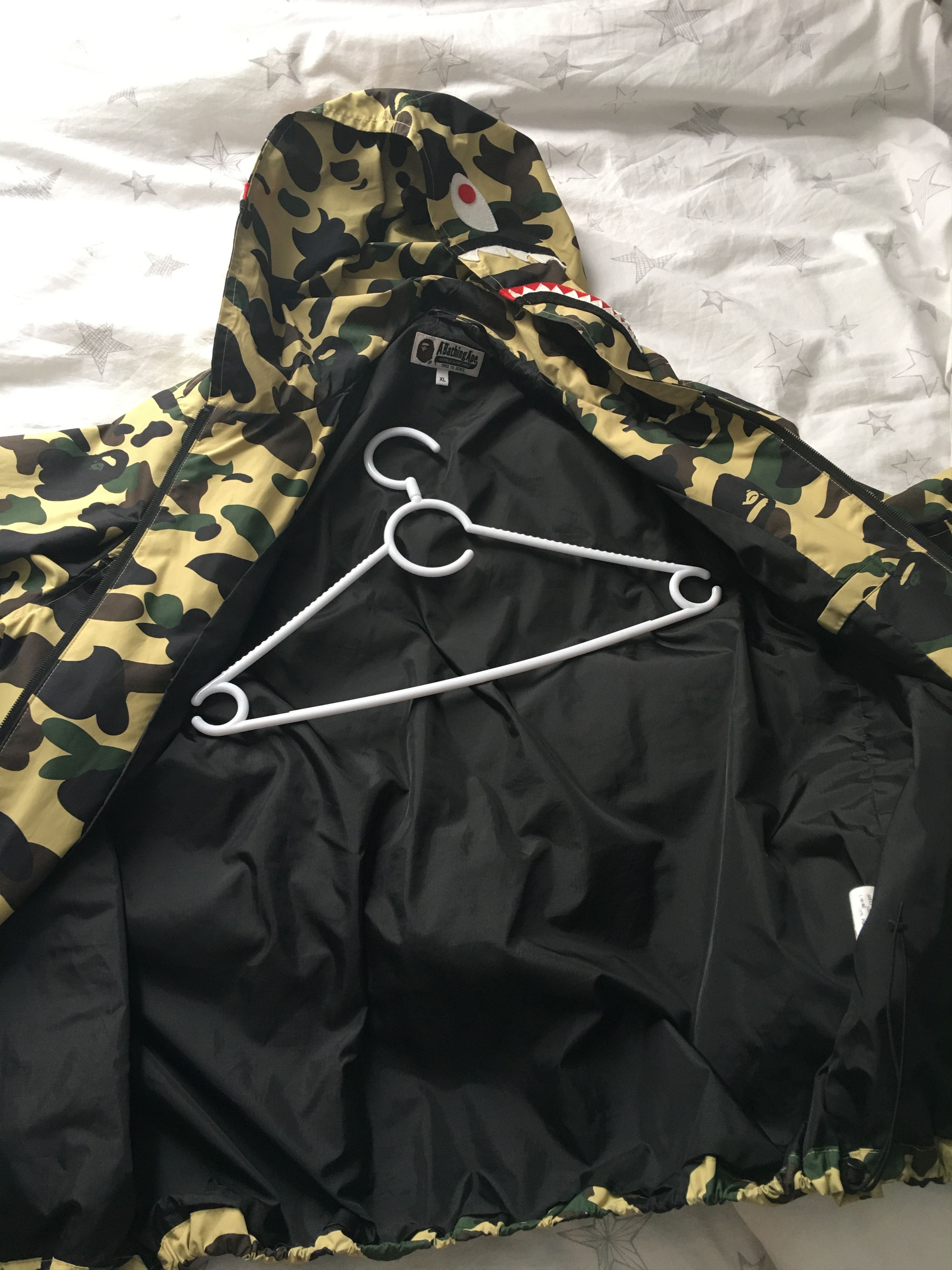 Bape 1st Camo Shark Hoodie Jacket Size US XL / EU 56 / 4 - 13 Thumbnail