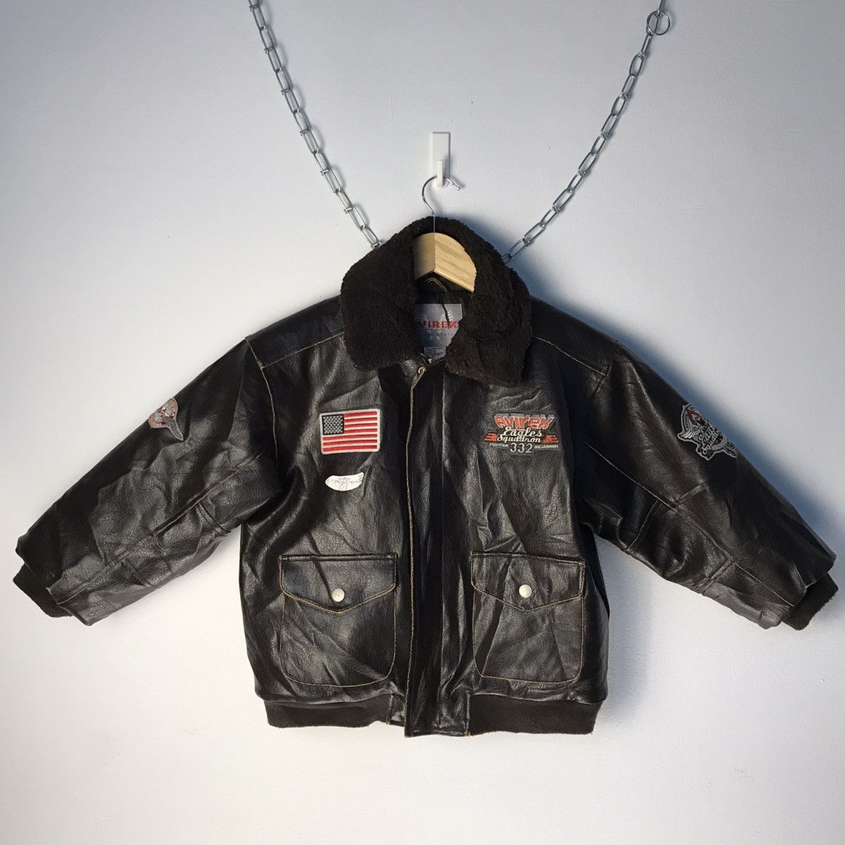 人気が高い  Avirex × Leather Jacket × Vintage Vintage 🏴‍☠️ Avirex ジャケット・アウター