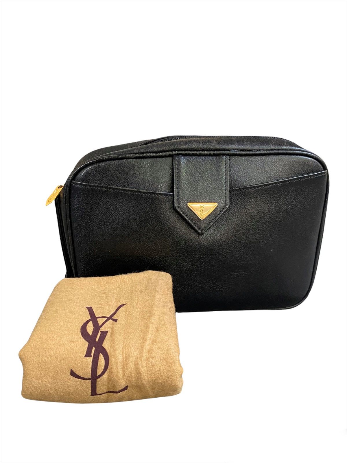 Saint Laurent Paris × Vintage × Yves Saint Laurent Ysl Clutch Bag Size ONE SIZE - 12 Thumbnail