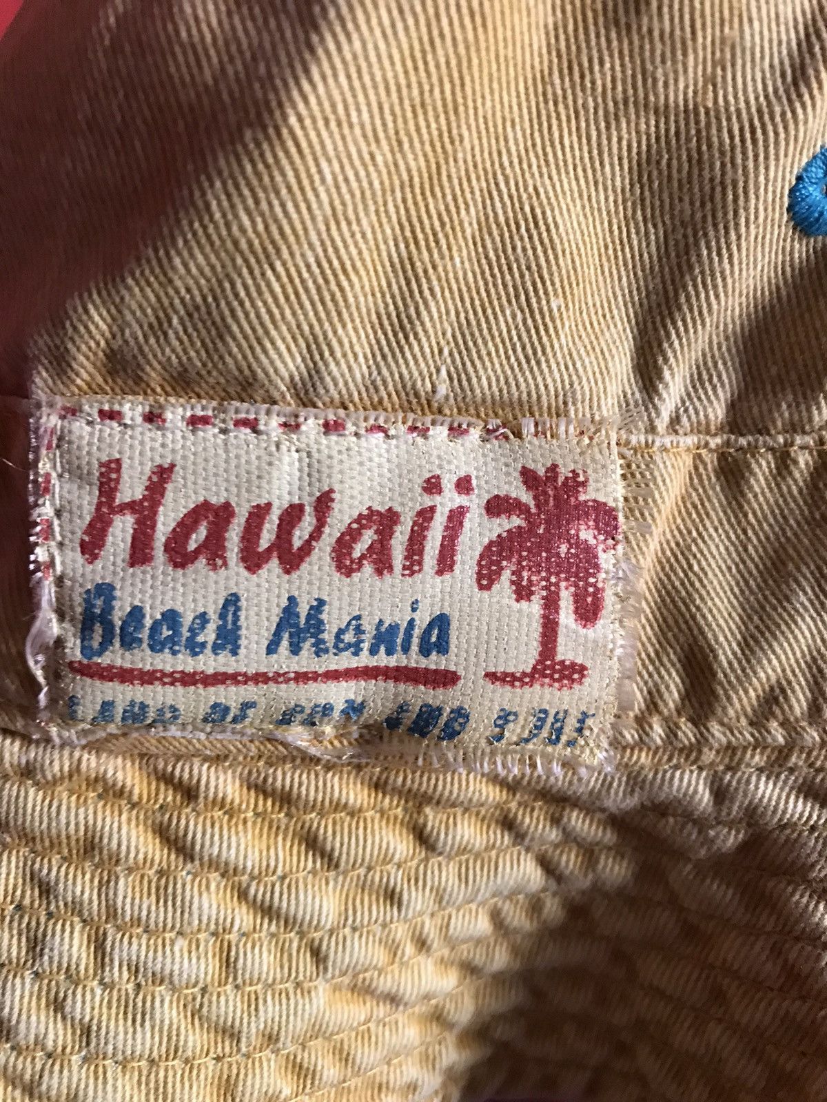 Vintage Hawaii Bucket Hat Distressed Size ONE SIZE - 3 Thumbnail