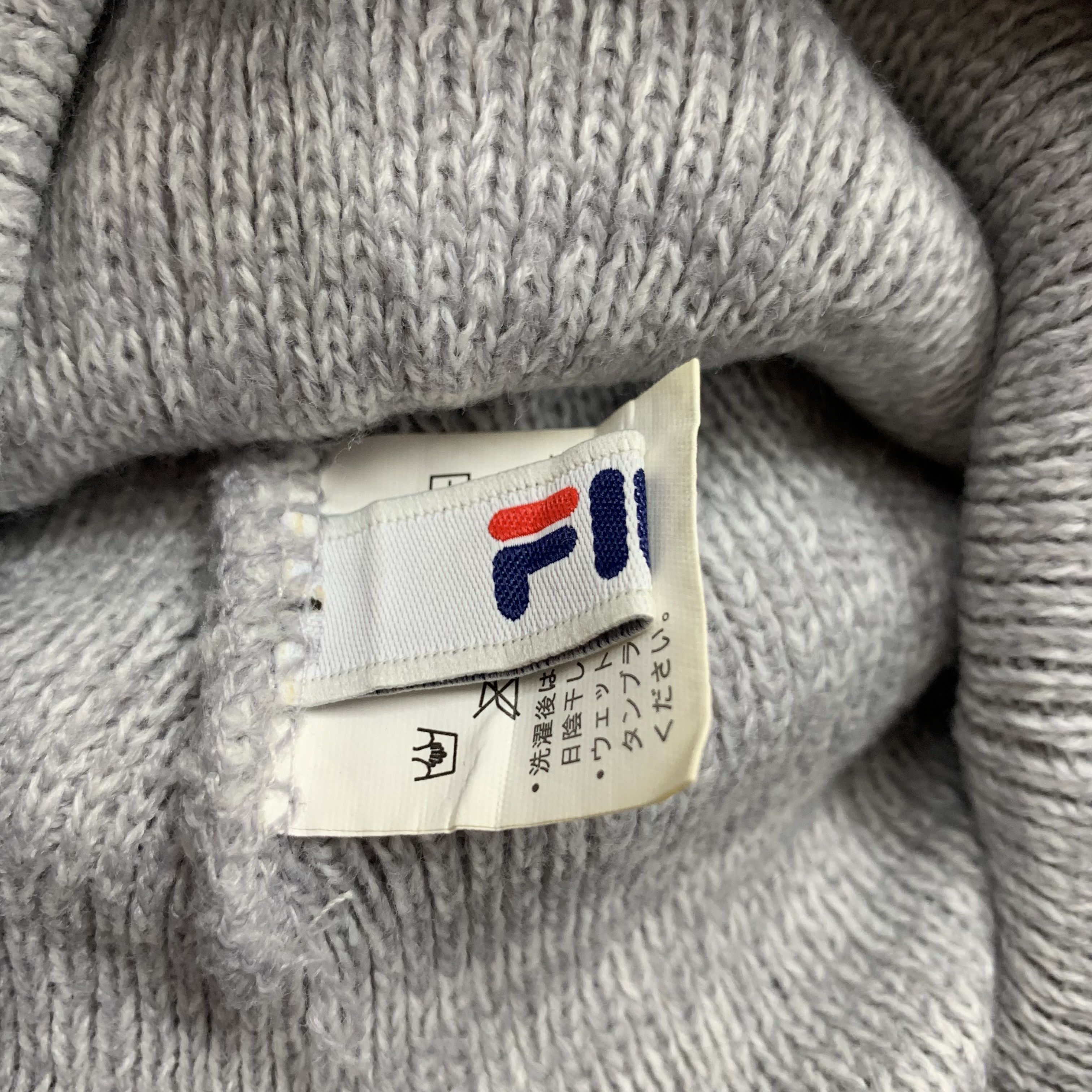 Fila Fila Embroidery Logo Beanie #32-B Size ONE SIZE - 6 Thumbnail