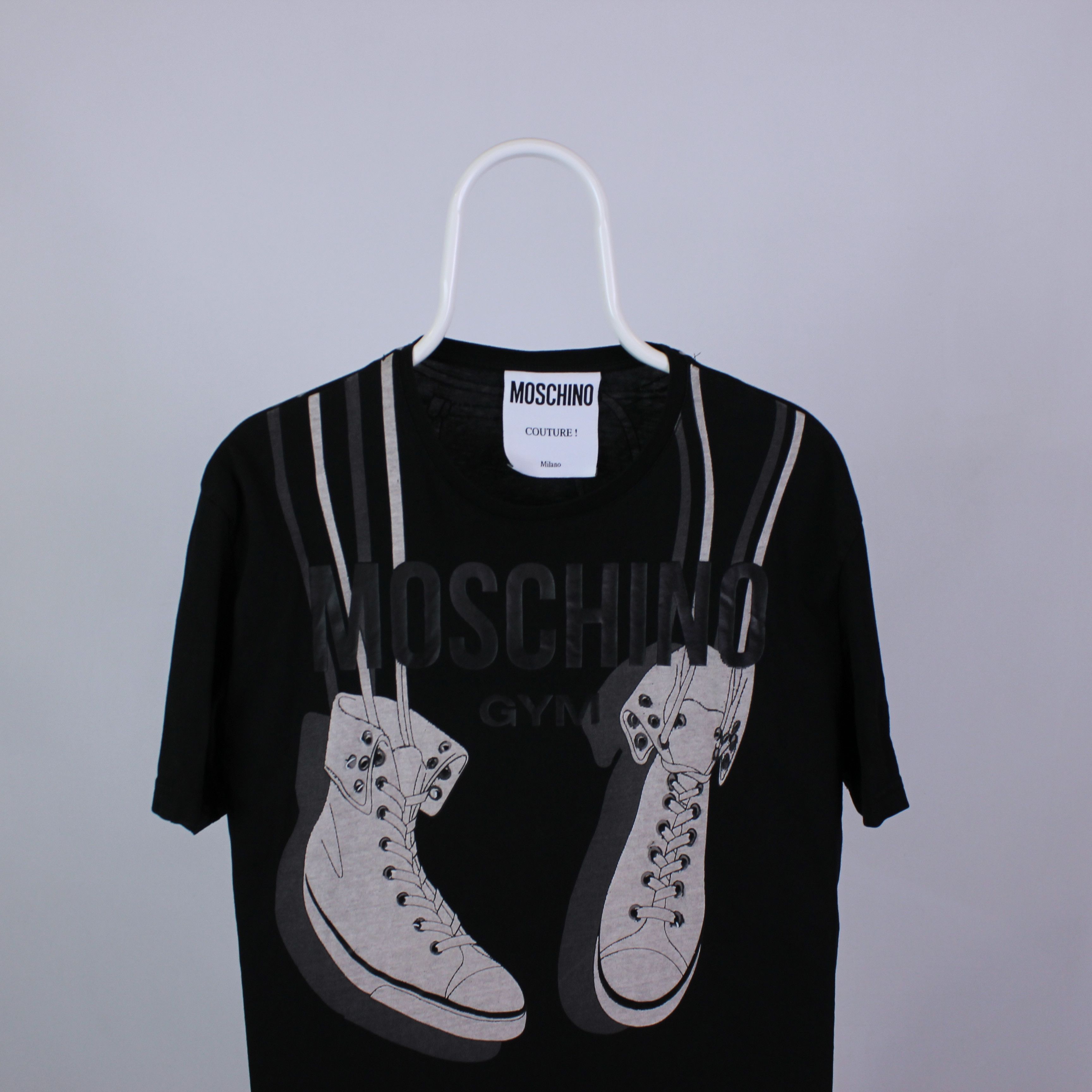 Moschino Moschino couture t shirt sneaker sneakers rare 52 Size US L / EU 52-54 / 3 - 3 Thumbnail