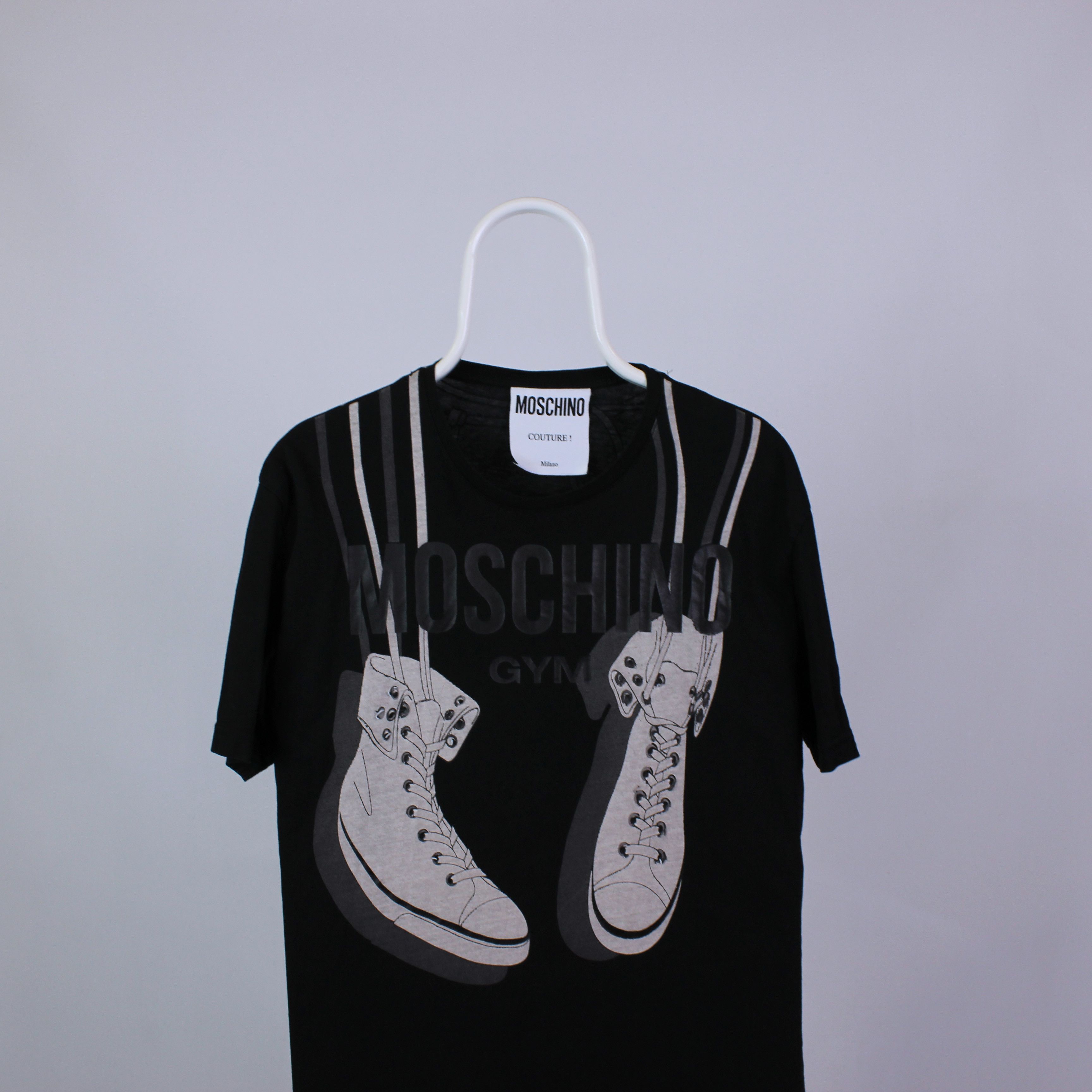 Moschino Moschino couture t shirt sneaker sneakers rare 52 Size US L / EU 52-54 / 3 - 1 Thumbnail