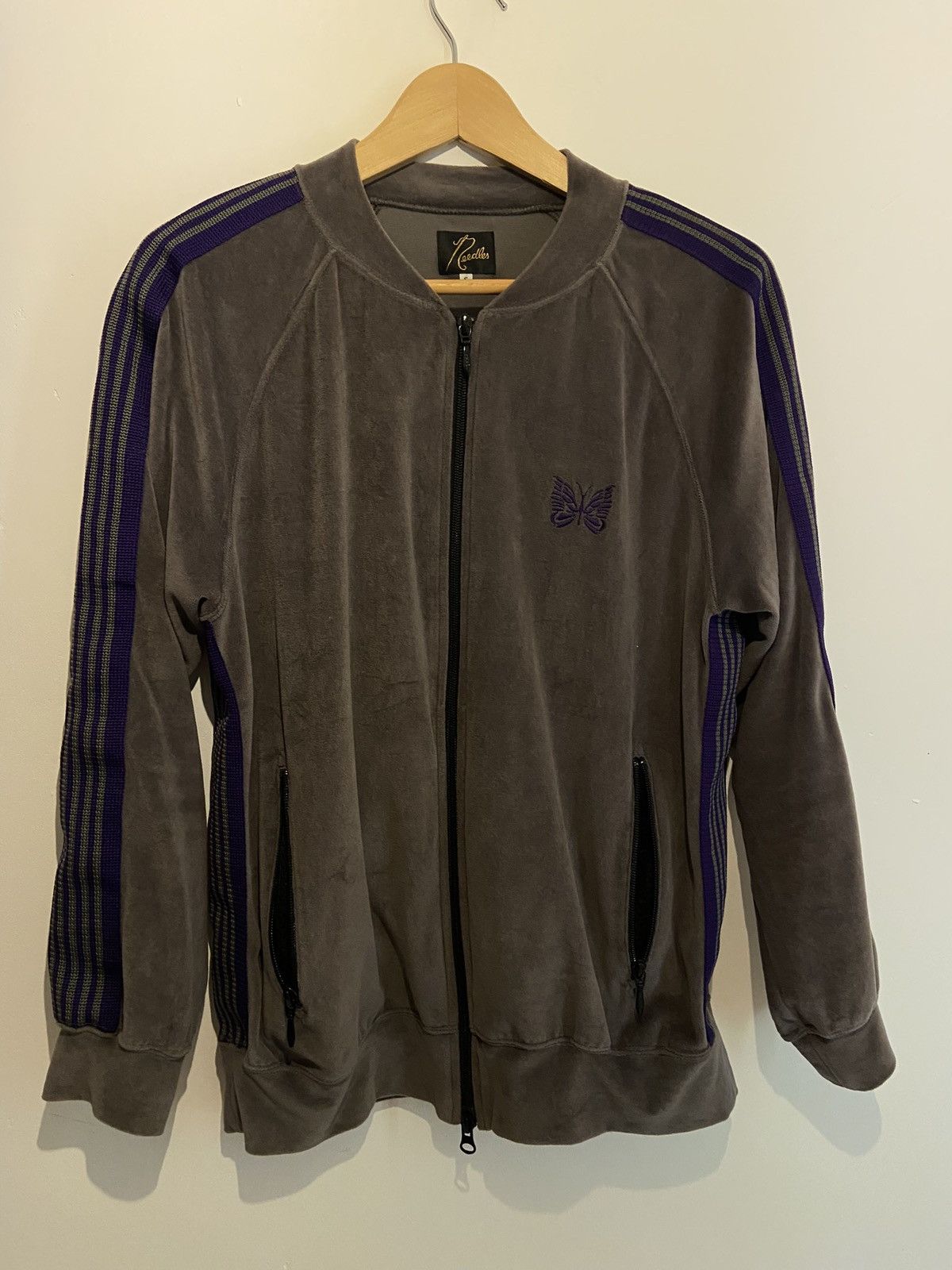 Needles Needles Velour Track Jacket Grailed