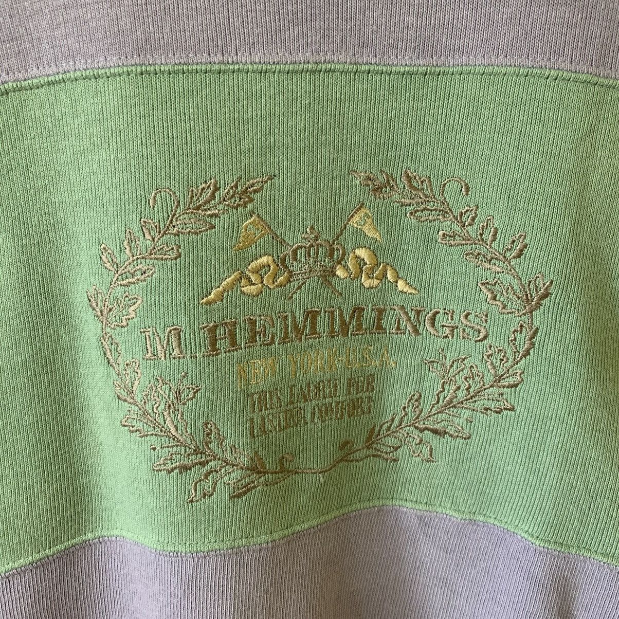 Japanese Brand 90’s M.Hemmings New York Big Logo Crewneck Sweatshirt Size M Size US M / EU 48-50 / 2 - 5 Thumbnail