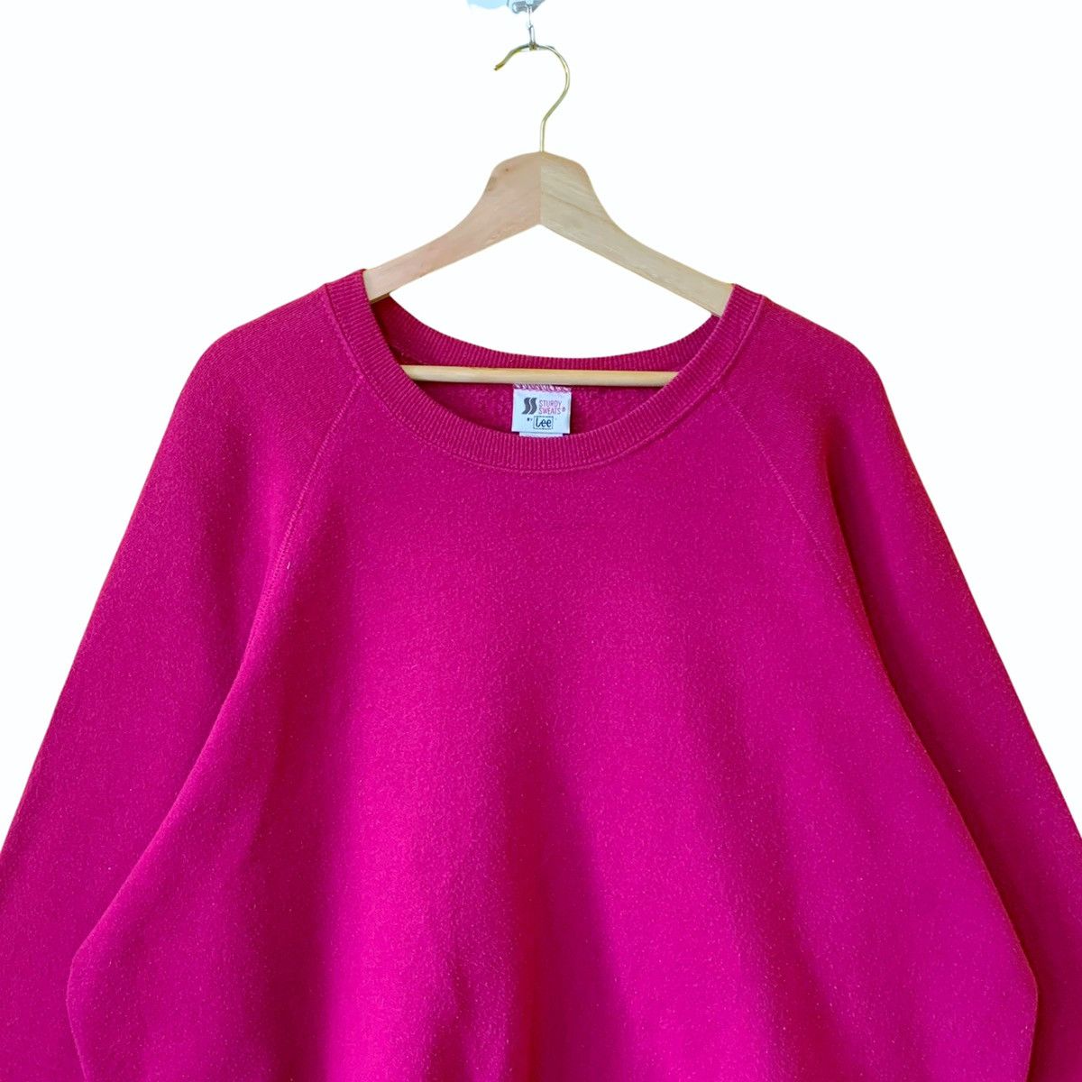 Vintage 90s Sturdy Sweats Lee Plain Crewneck Sweatshirt Size XL Size US XL / EU 56 / 4 - 4 Thumbnail