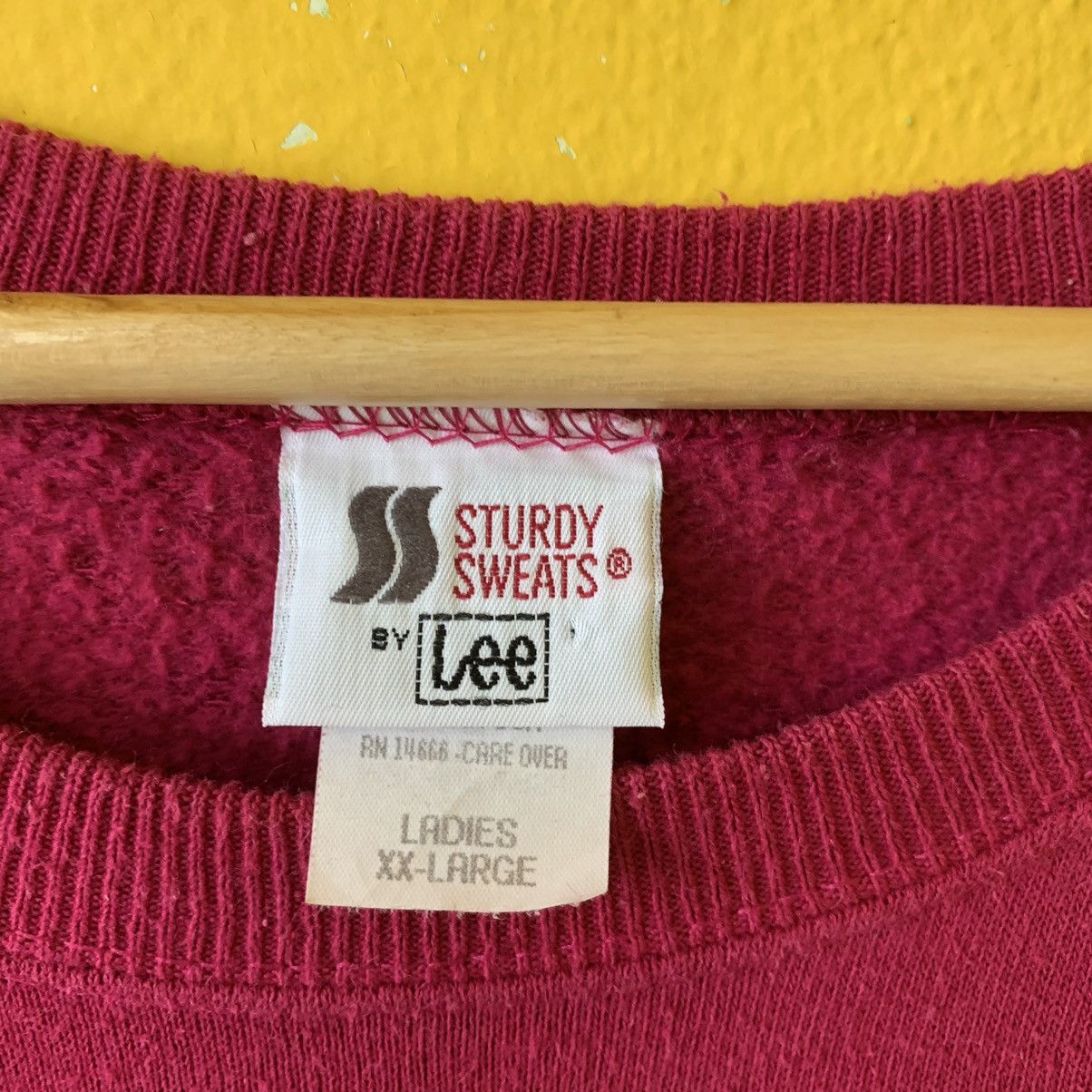 Vintage 90s Sturdy Sweats Lee Plain Crewneck Sweatshirt Size XL Size US XL / EU 56 / 4 - 6 Thumbnail