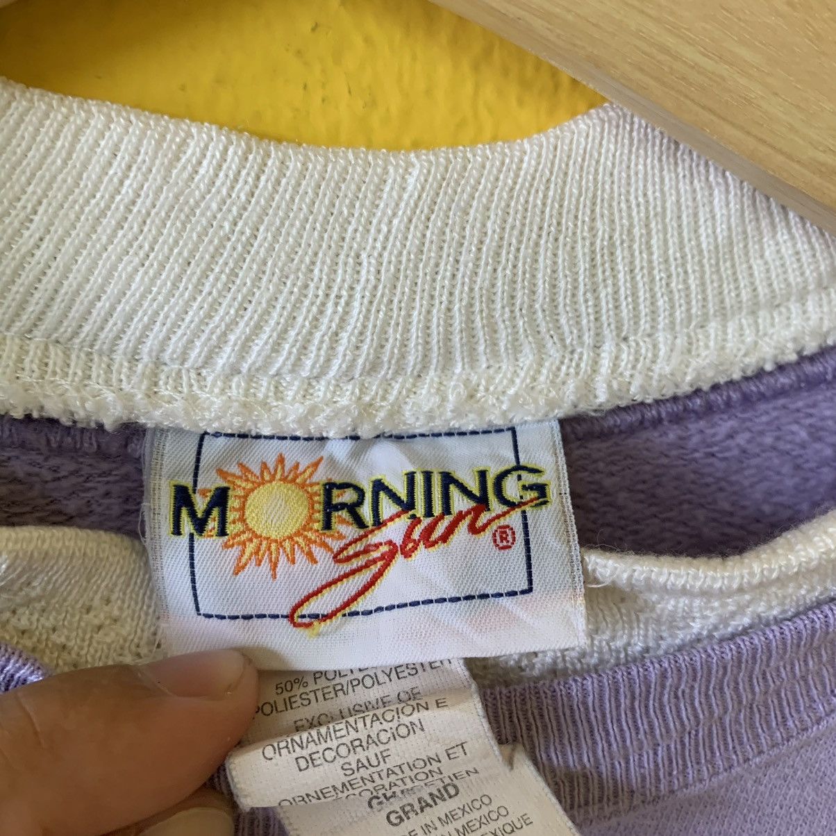 Vintage Vintage Morning Sun Graphics Crewneck Sweatshirt Size M Size US M / EU 48-50 / 2 - 8 Thumbnail