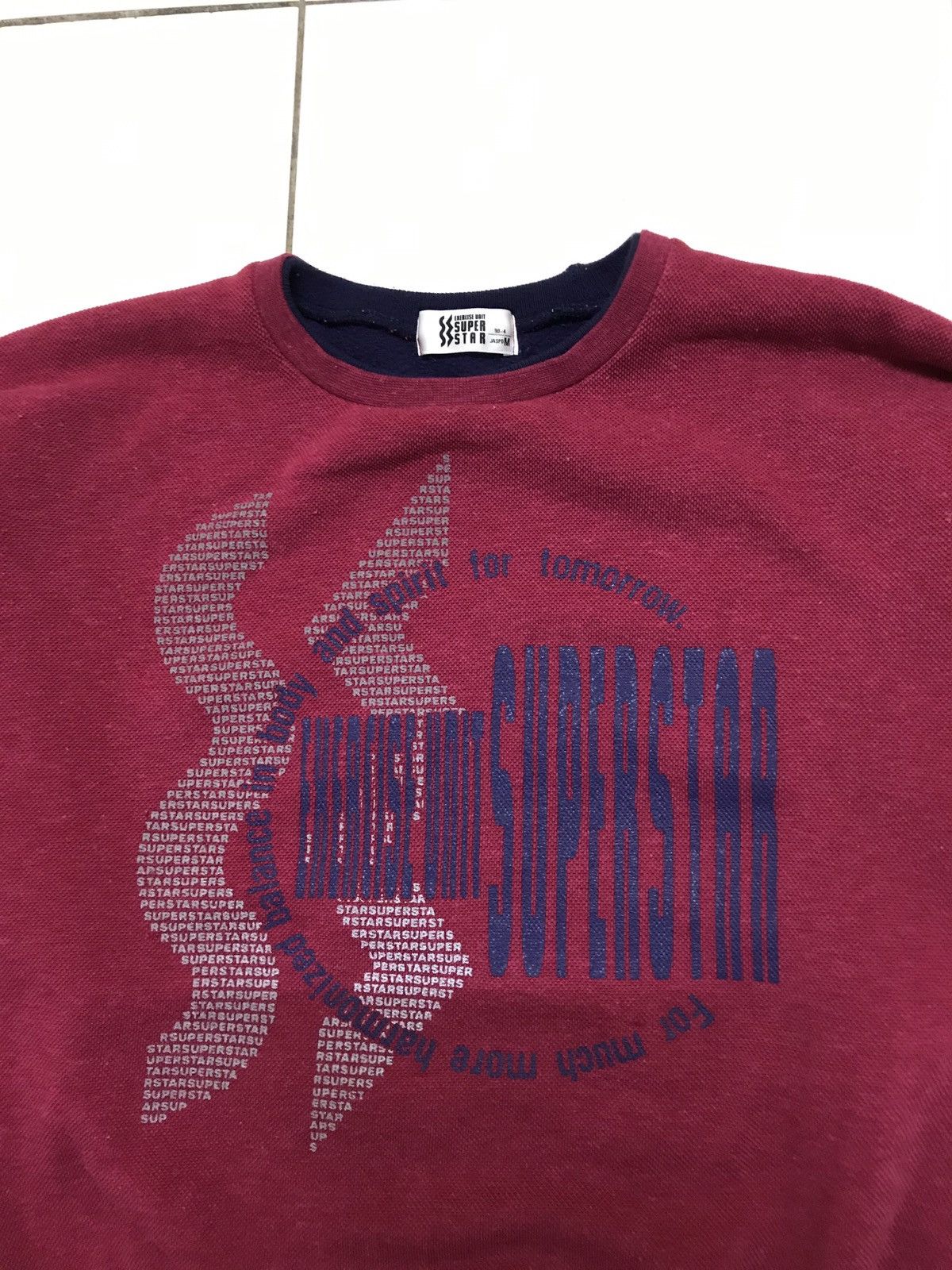 Japanese Brand × Mizuno Japanese Brand Mizuno Superstar Sweatshirt Big Spellout Size US M / EU 48-50 / 2 - 2 Thumbnail