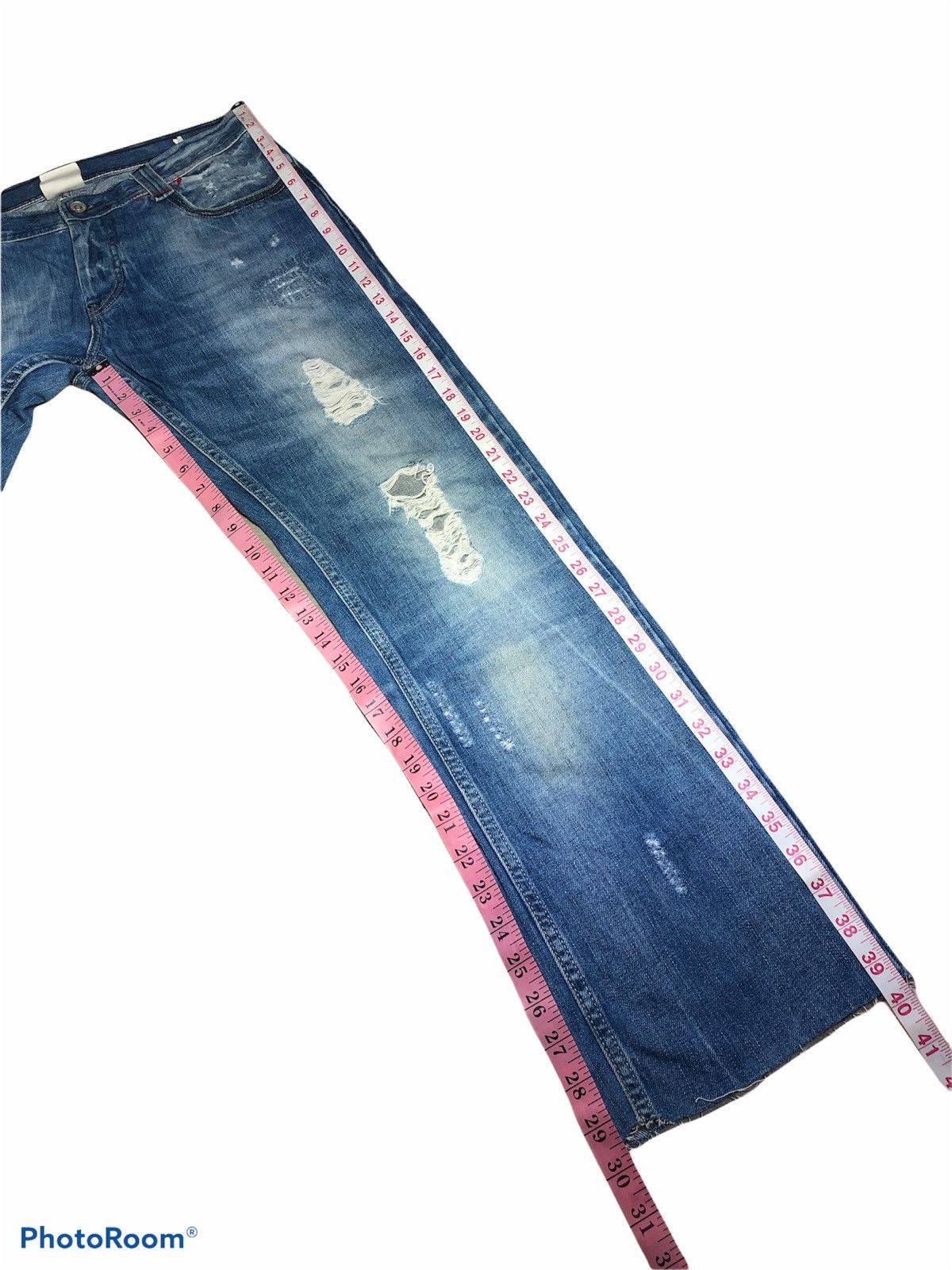 Zara ZARA JEANS DISTRESSED DENIM Size US 32 / EU 48 - 7 Thumbnail