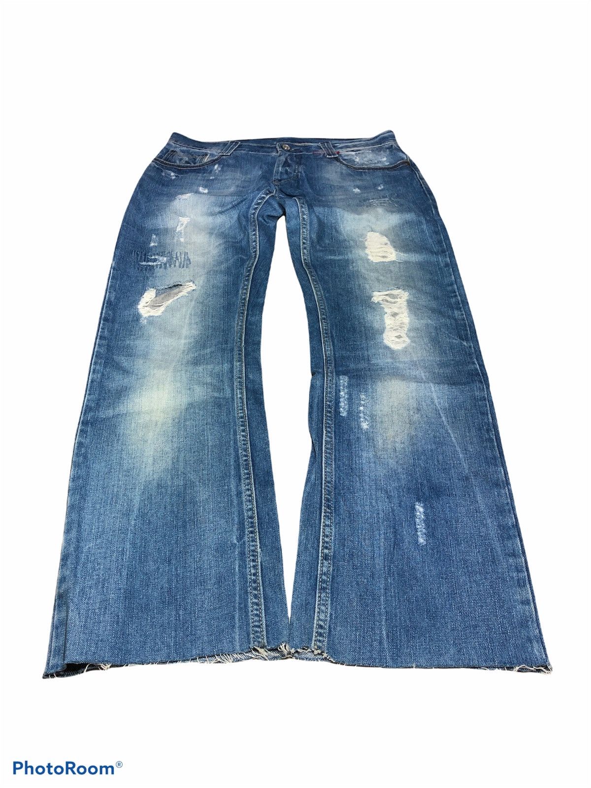 Zara ZARA JEANS DISTRESSED DENIM Size US 32 / EU 48 - 3 Thumbnail