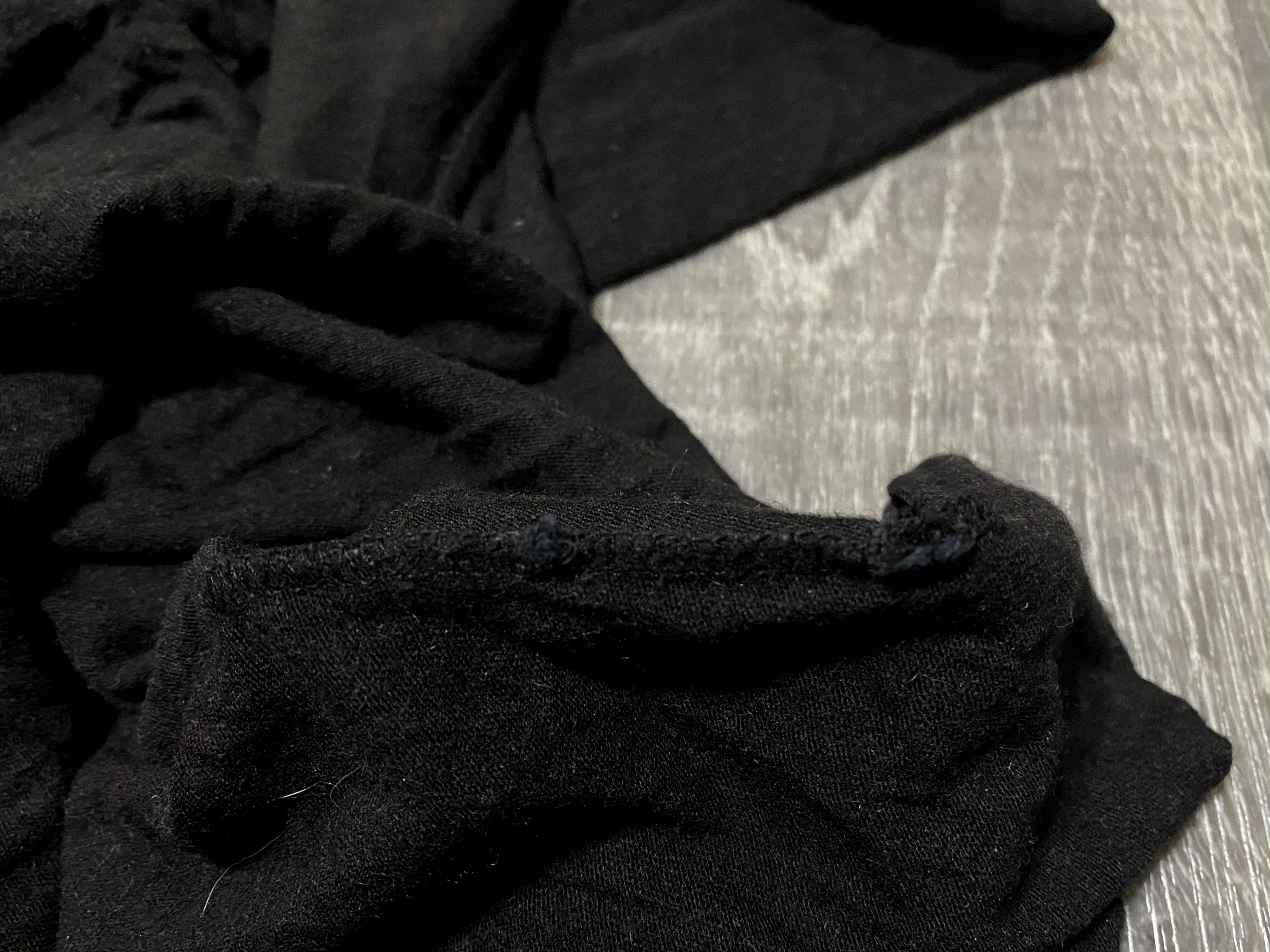 Rick Owens Lilies Rick Owens Lilies Black Twisted Wide Neck Sweater Size US S / EU 44-46 / 1 - 20 Thumbnail