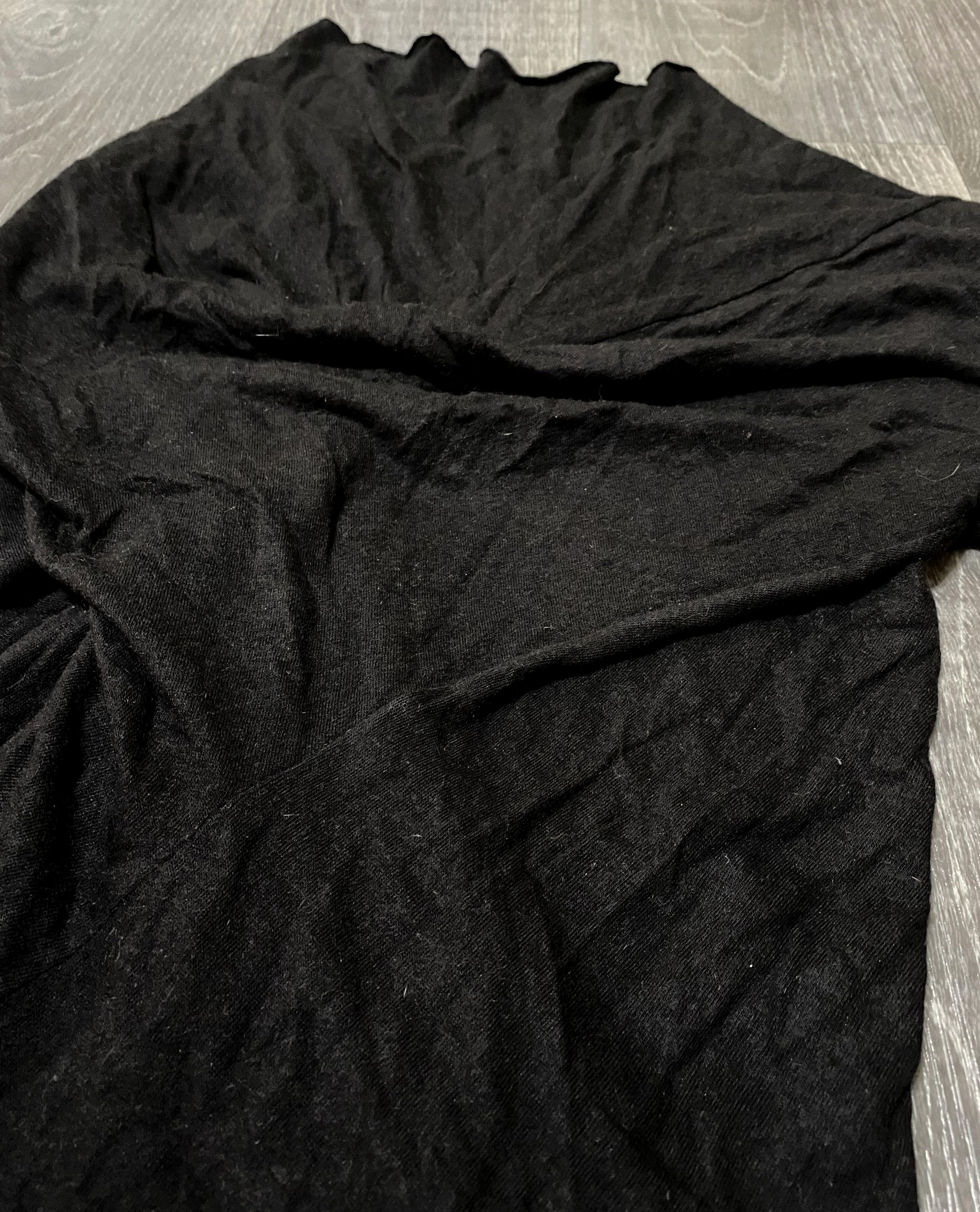 Rick Owens Lilies Rick Owens Lilies Black Twisted Wide Neck Sweater Size US S / EU 44-46 / 1 - 17 Thumbnail
