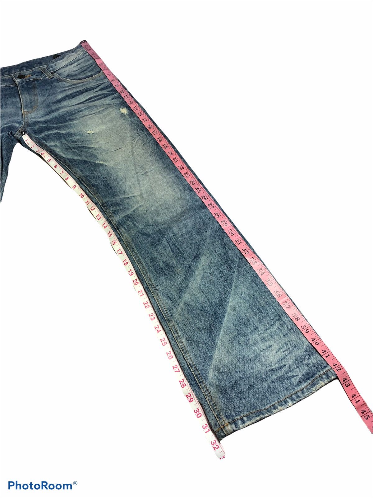 Hypebeast DPSR IMPROVES WASHED BLUE DENIM Size US 34 / EU 50 - 7 Thumbnail