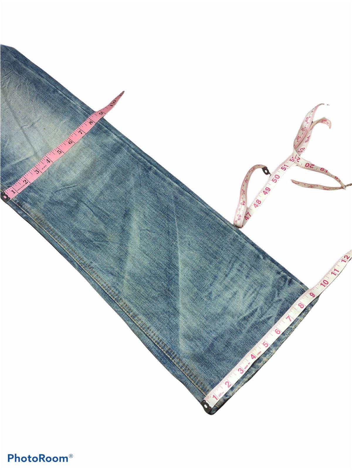 Hypebeast DPSR IMPROVES WASHED BLUE DENIM Size US 34 / EU 50 - 8 Thumbnail