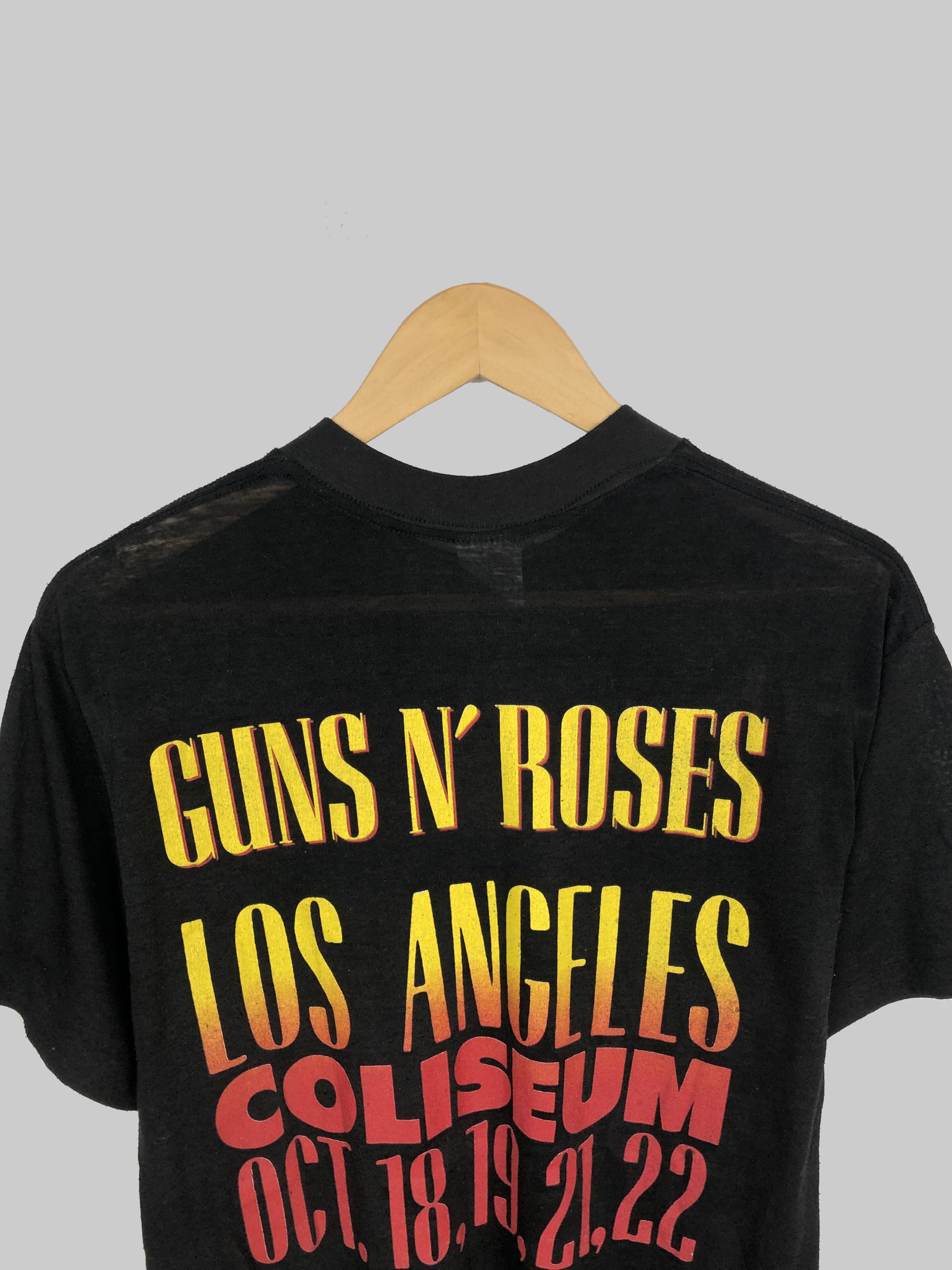 Band Tees Vintage 1989 Guns N Roses (Linkin Park Pink Floyd Pearl Jam Size US M / EU 48-50 / 2 - 4 Thumbnail