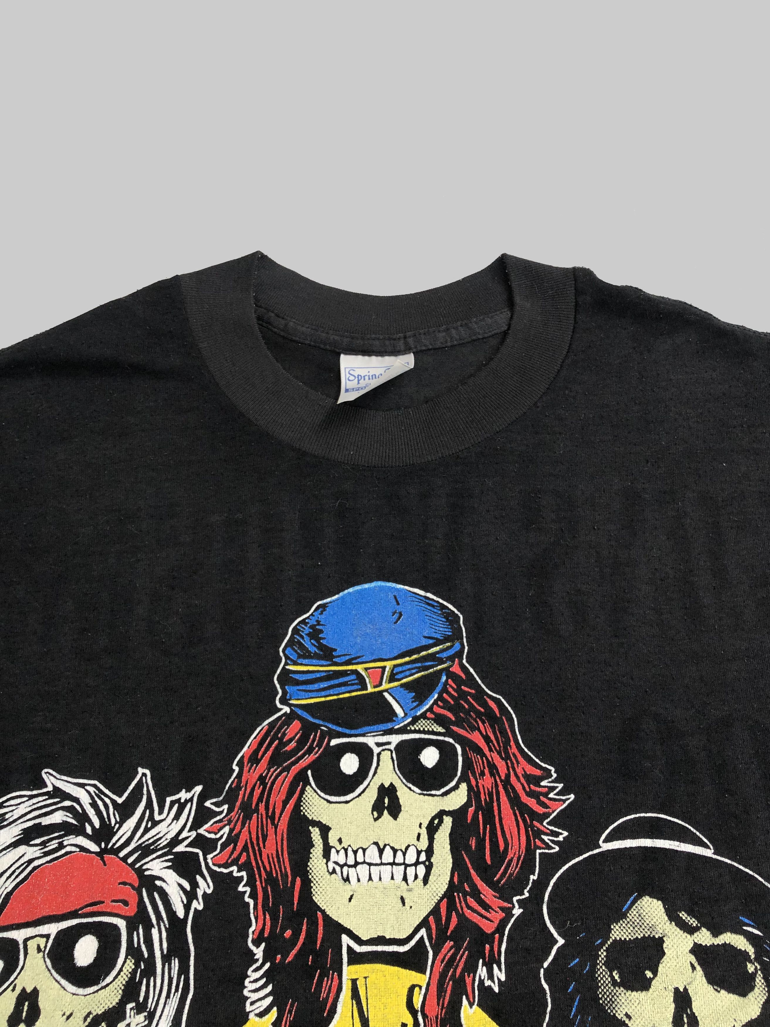 Band Tees Vintage 1989 Guns N Roses (Linkin Park Pink Floyd Pearl Jam Size US M / EU 48-50 / 2 - 6 Thumbnail