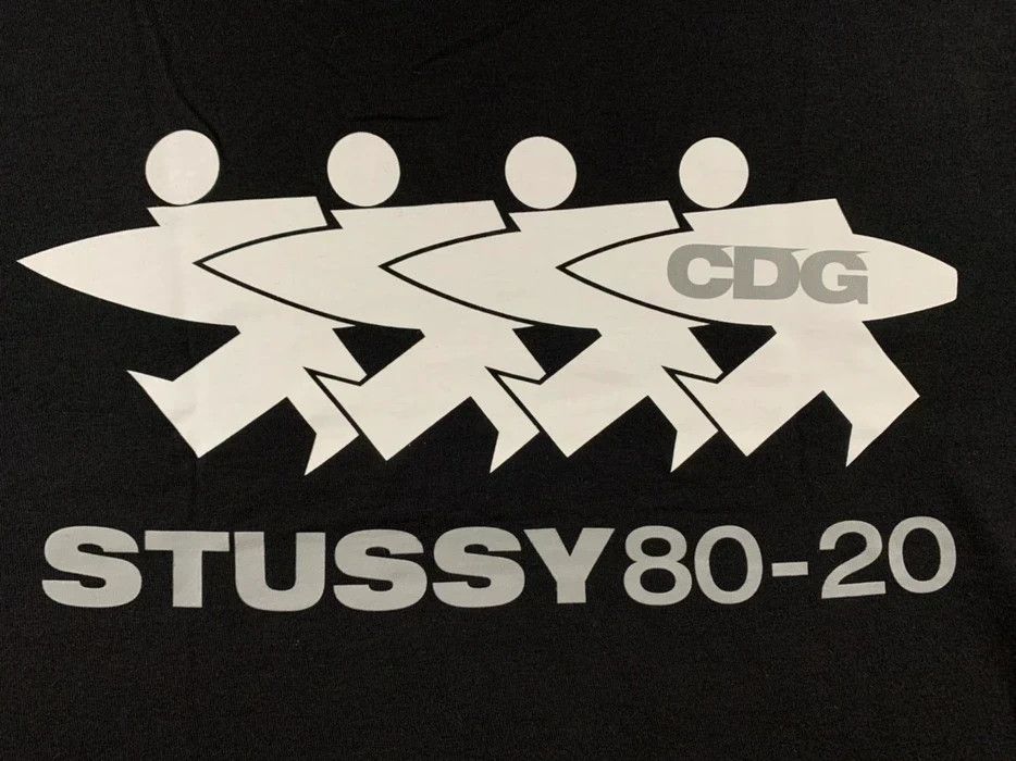 Comme des Garcons × Stussy Stussy X CDG Surfman Tee (MEDIUM) Size US M / EU 48-50 / 2 - 3 Thumbnail