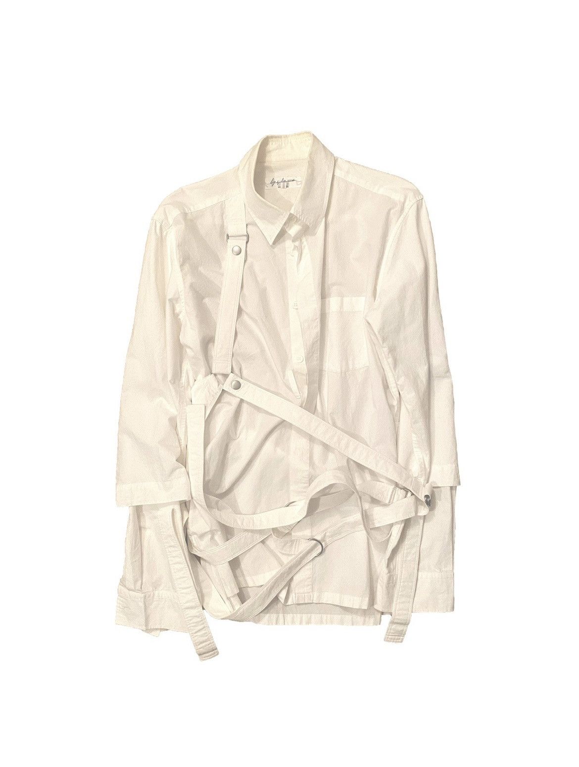 Yohji Yamamoto Yohji Yamamoto Pour Homme Bondage Parachute Shirt Archive |  Grailed