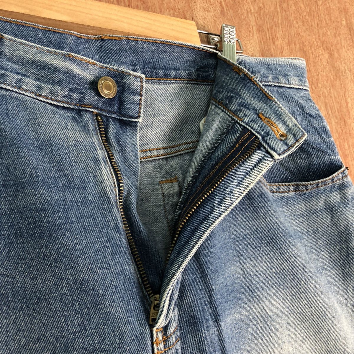 Japanese Brand DLL Japan vintage Blue Denim Pants #c246 Size US 34 / EU 50 - 4 Thumbnail