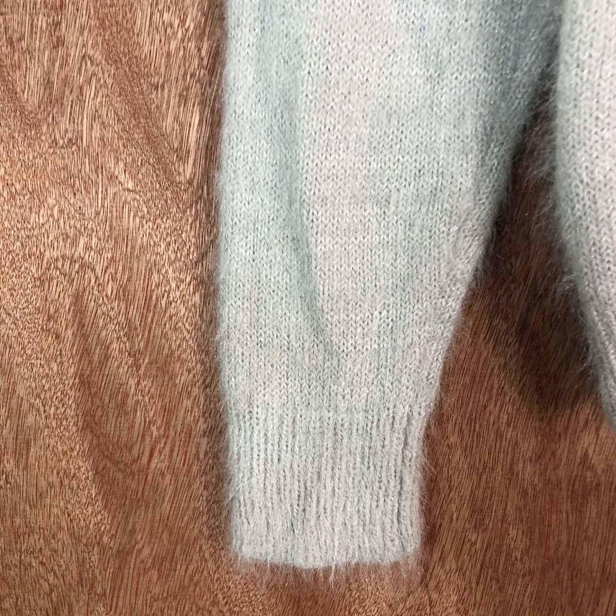 Homespun Knitwear Bye Bye Grey Mohair Shag Shaggy knitwear #c357 Size XS / US 0-2 / IT 36-38 - 6 Thumbnail