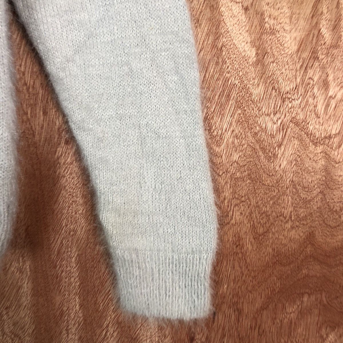 Homespun Knitwear Bye Bye Grey Mohair Shag Shaggy knitwear #c357 Size XS / US 0-2 / IT 36-38 - 4 Thumbnail